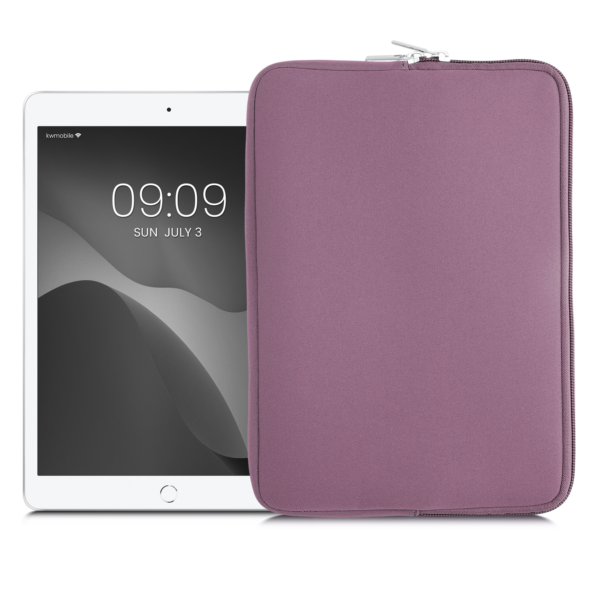 Neoprenové pouzdro tablet kwmobile 9,7"-11"" levandulová