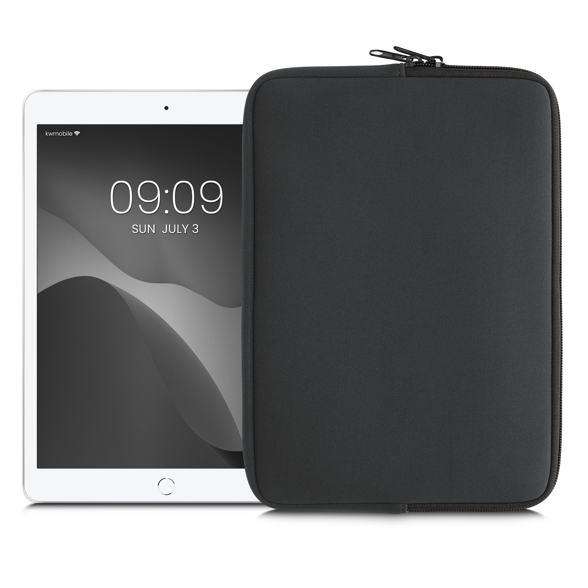 Neoprenové pouzdro tablet kwmobile 9,7"-11"" tmavě šedá
