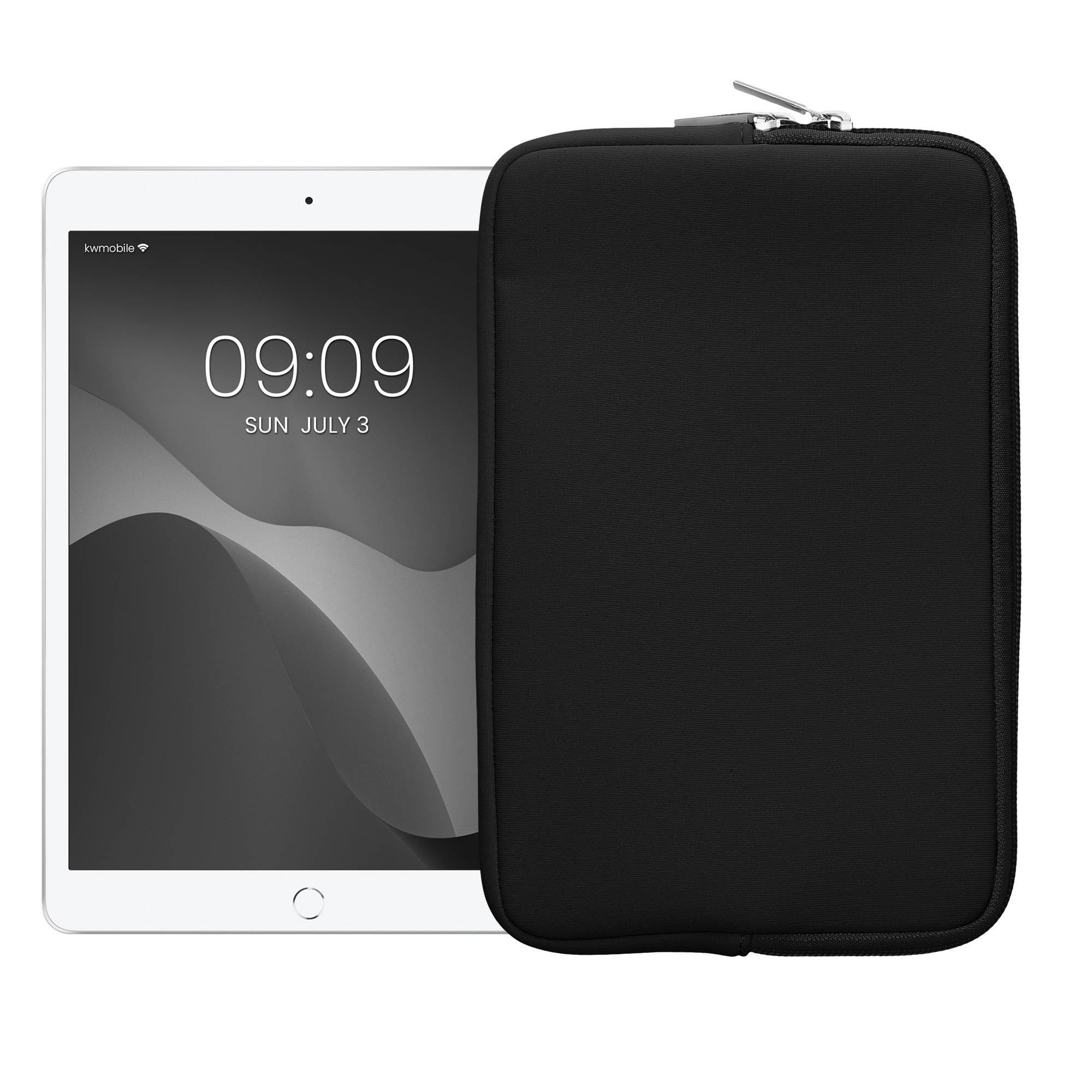 Neoprenové pouzdro tablet kwmobile 8"-8,4"" tmavě šedá
