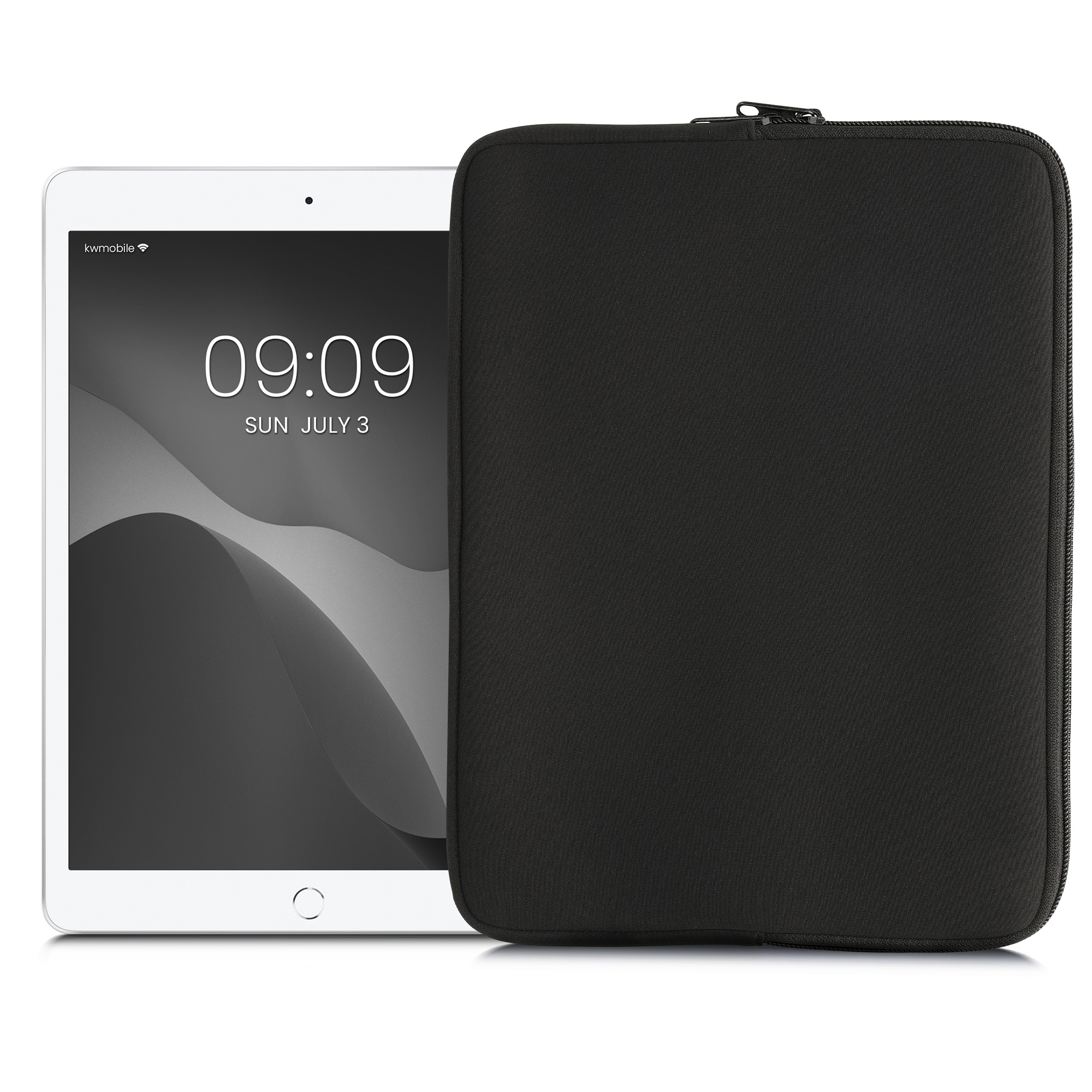 Pouzdro na tablet 12,4"-12,9" kwmobile Neoprene Pouch černá