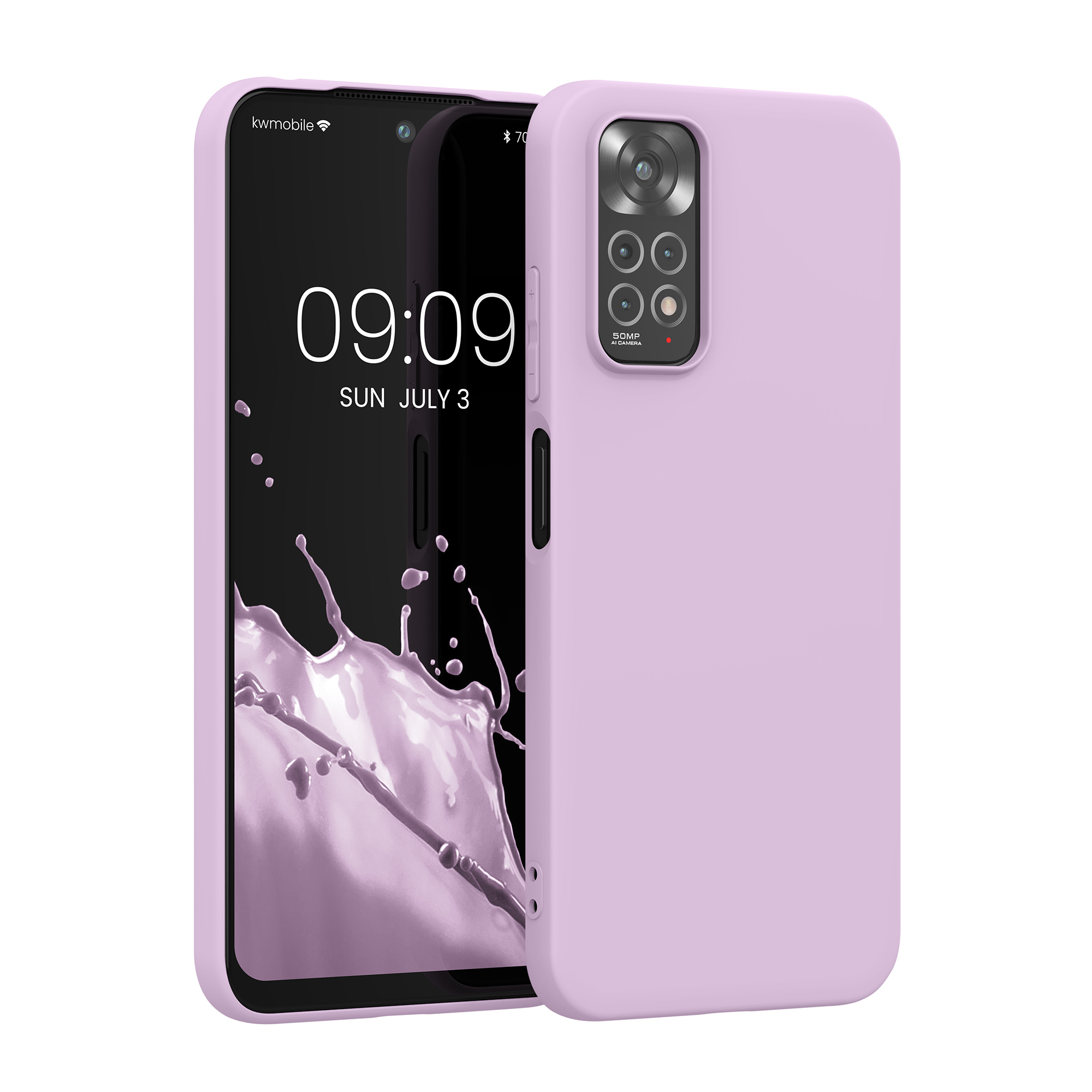 Kryt na mobil Xiaomi Redmi Note 11 / Note 11S, nárazuvzdorný - kwmobile, fialkový