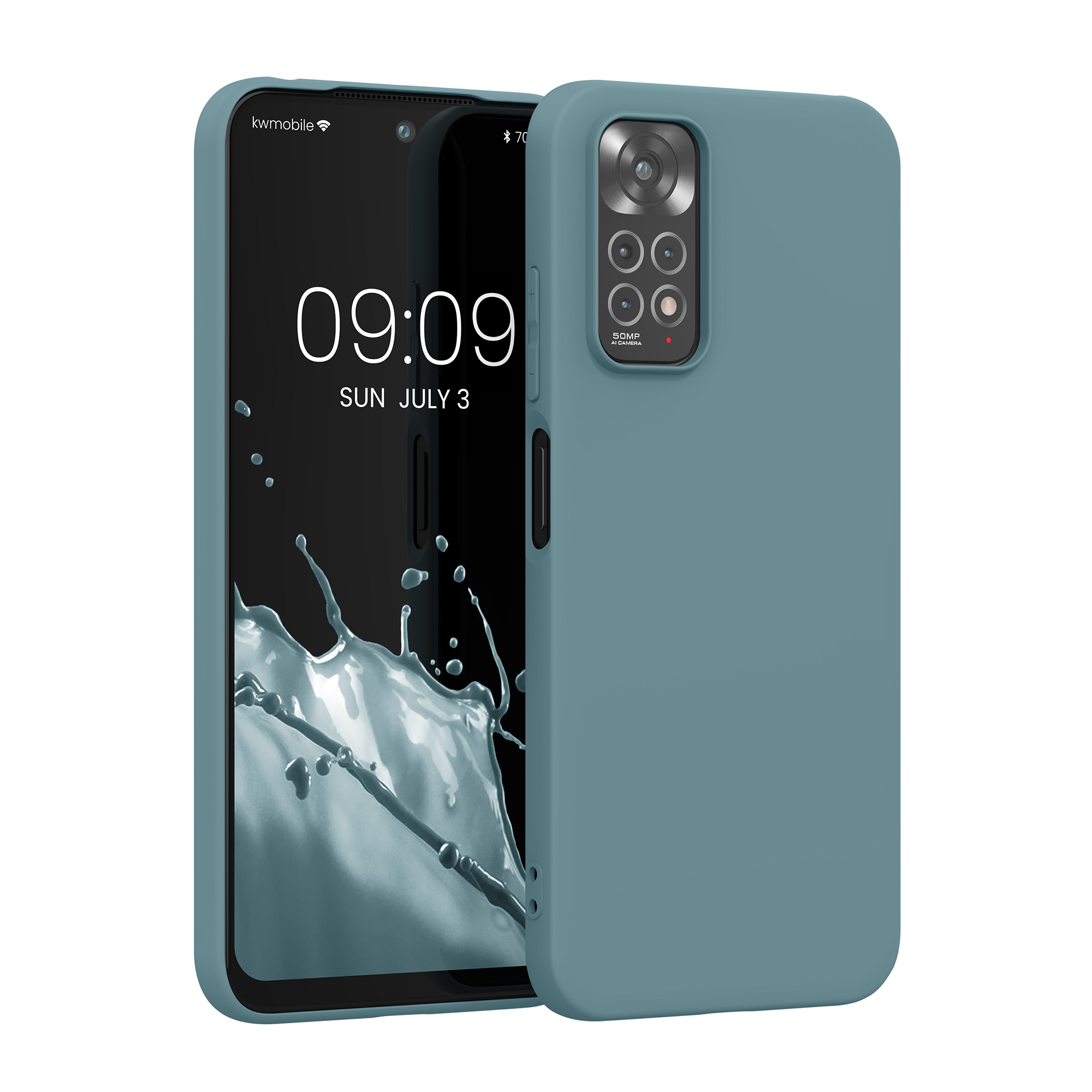 Kryt Xiaomi Redmi Note 11 silikonový TPU arktická noc kwmobile