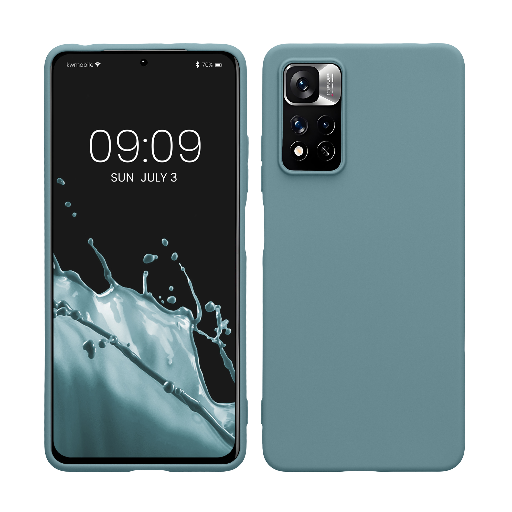 Kryt Xiaomi Redmi Note 11 Pro silikonový TPU červená kwmobile