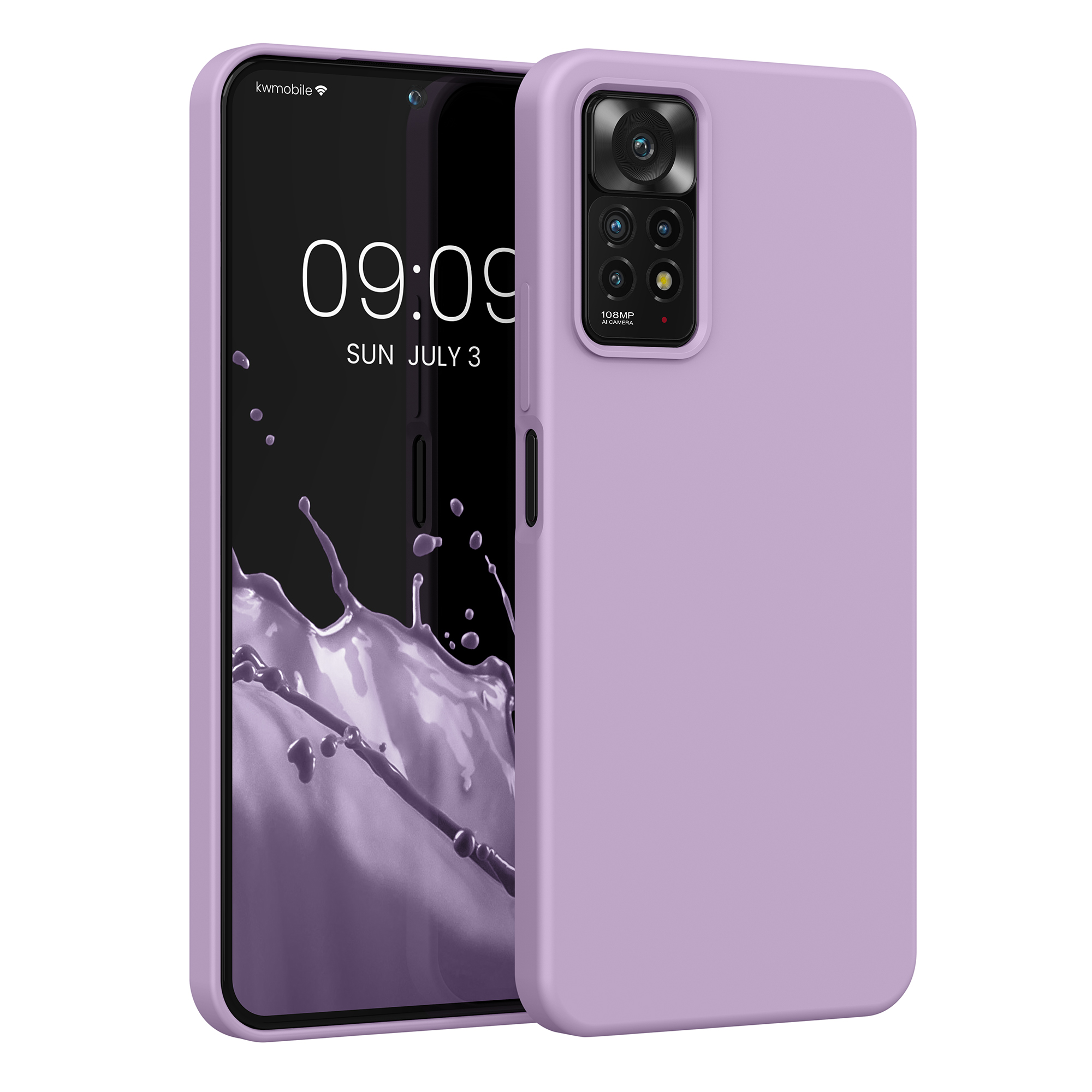 Kryt Xiaomi Redmi Note 11 Pro silikonový TPU červená kwmobile