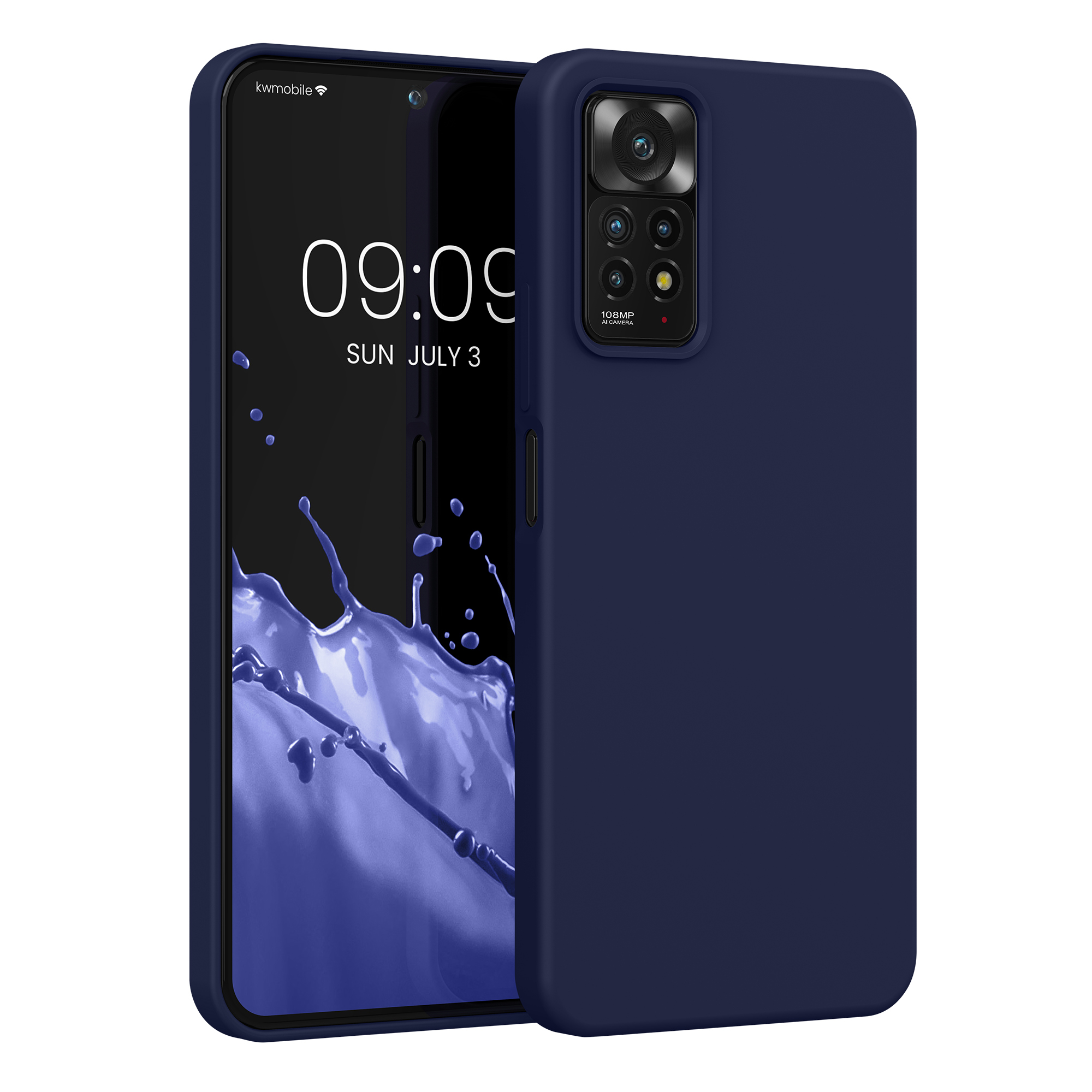 Kryt Xiaomi Redmi Note 11 Pro silikonový TPU červená kwmobile
