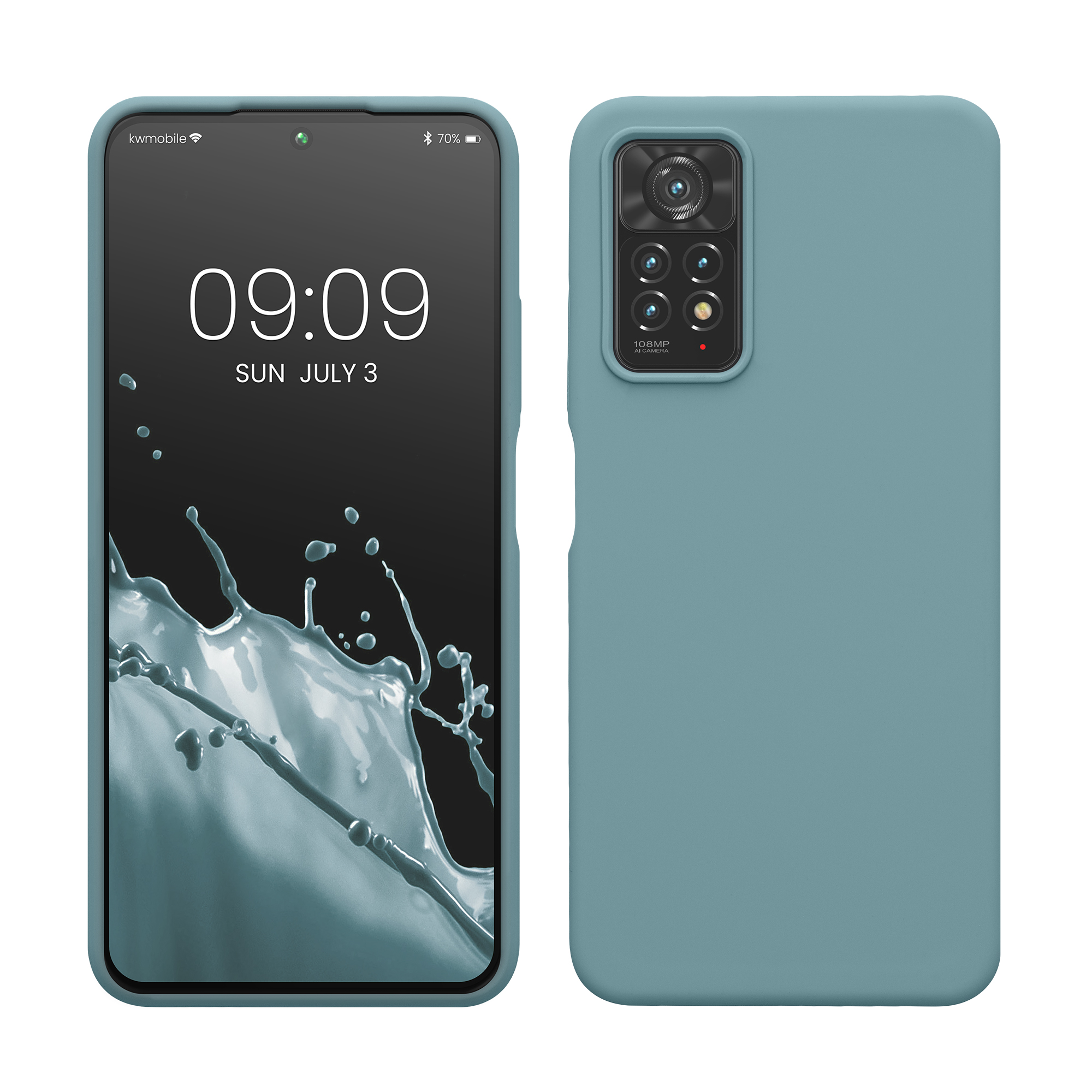 Kryt Xiaomi Redmi Note 11 Pro silikonový TPU červená kwmobile