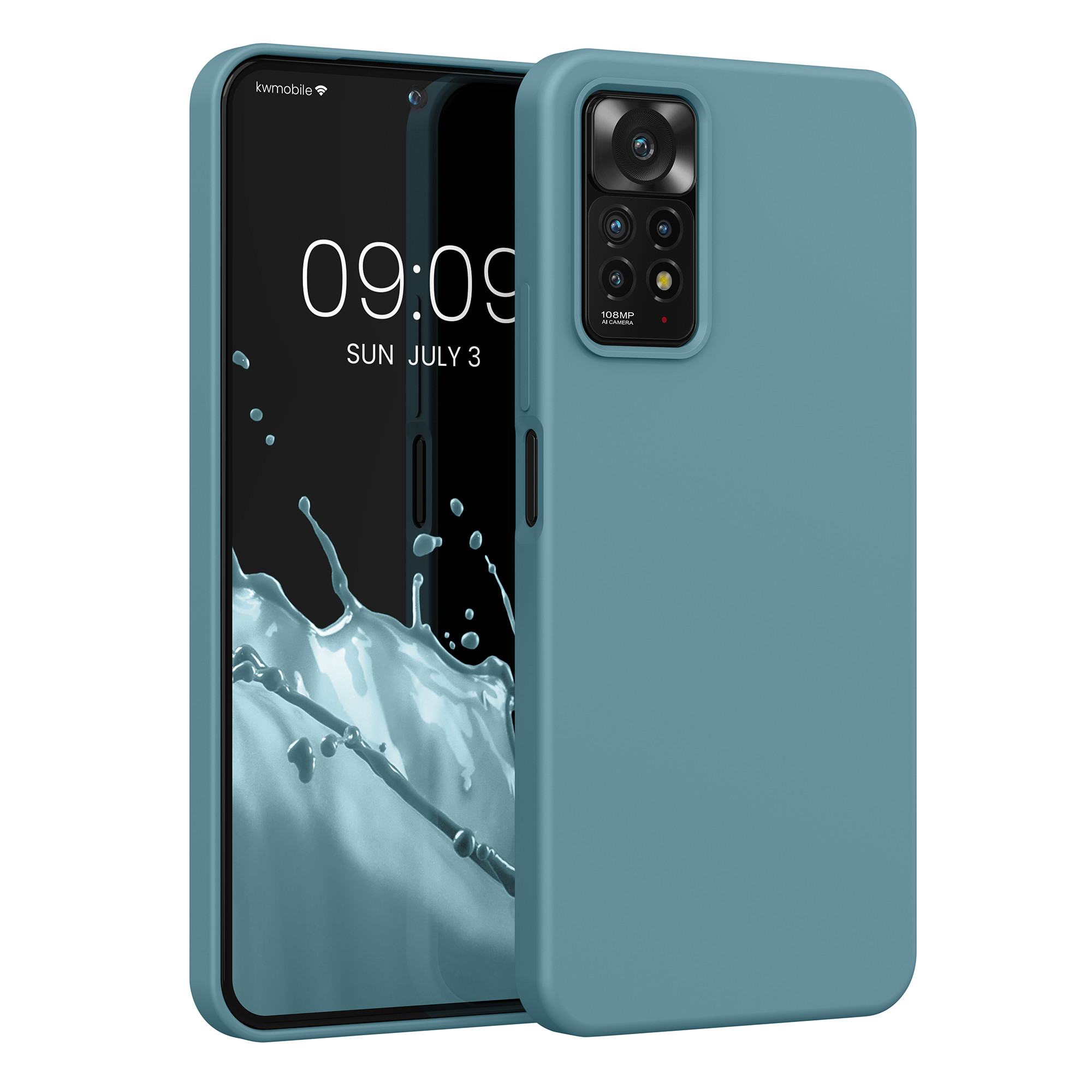 Kryt Xiaomi Redmi Note 11 Pro silikonový TPU arktická noc kwmobile