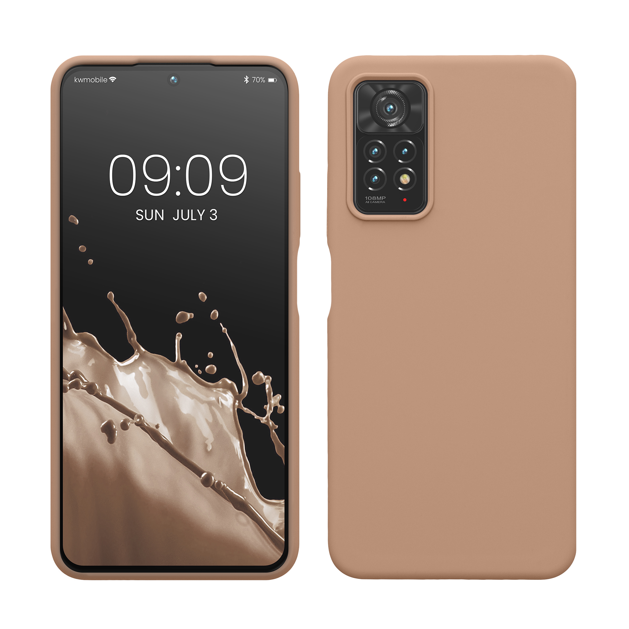 Kryt Xiaomi Redmi Note 11 Pro silikonový TPU červená kwmobile