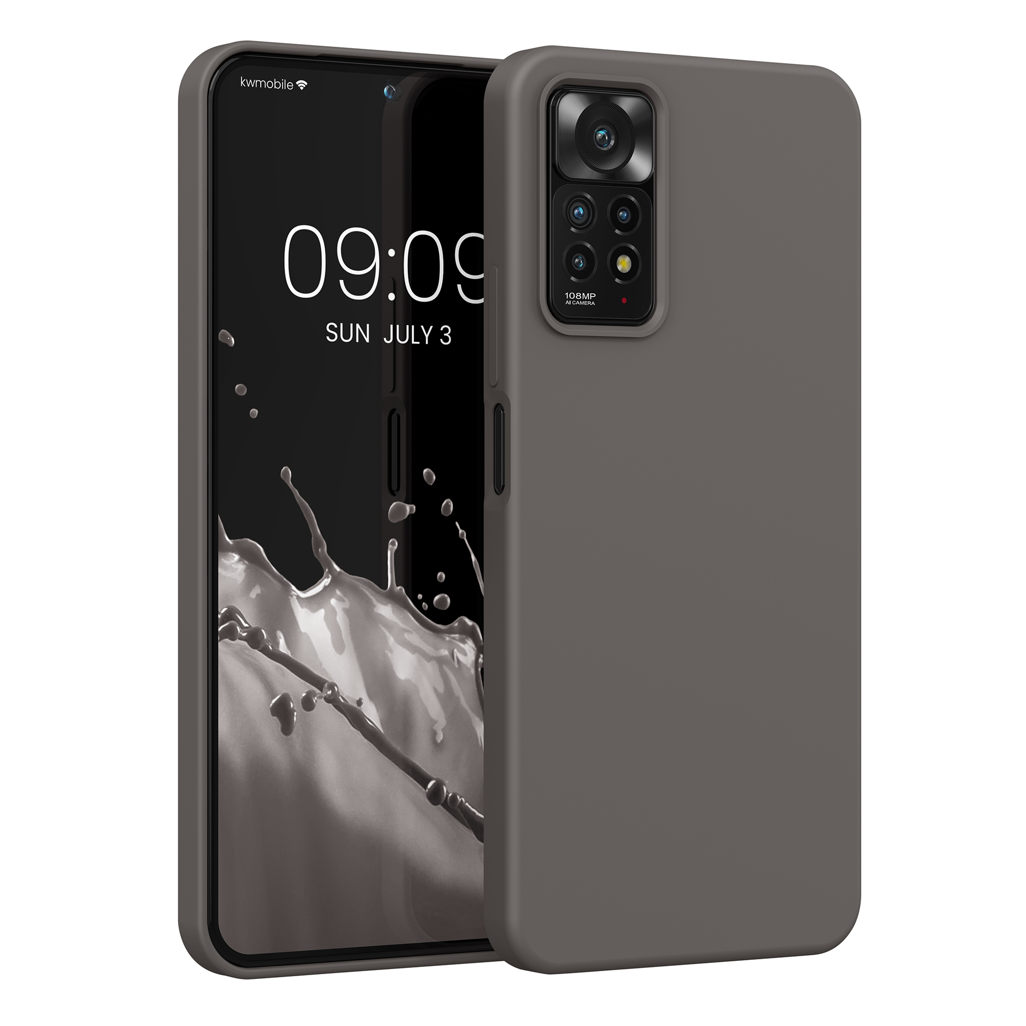 Kryt Xiaomi Redmi Note 11 Pro silikonový TPU červená kwmobile
