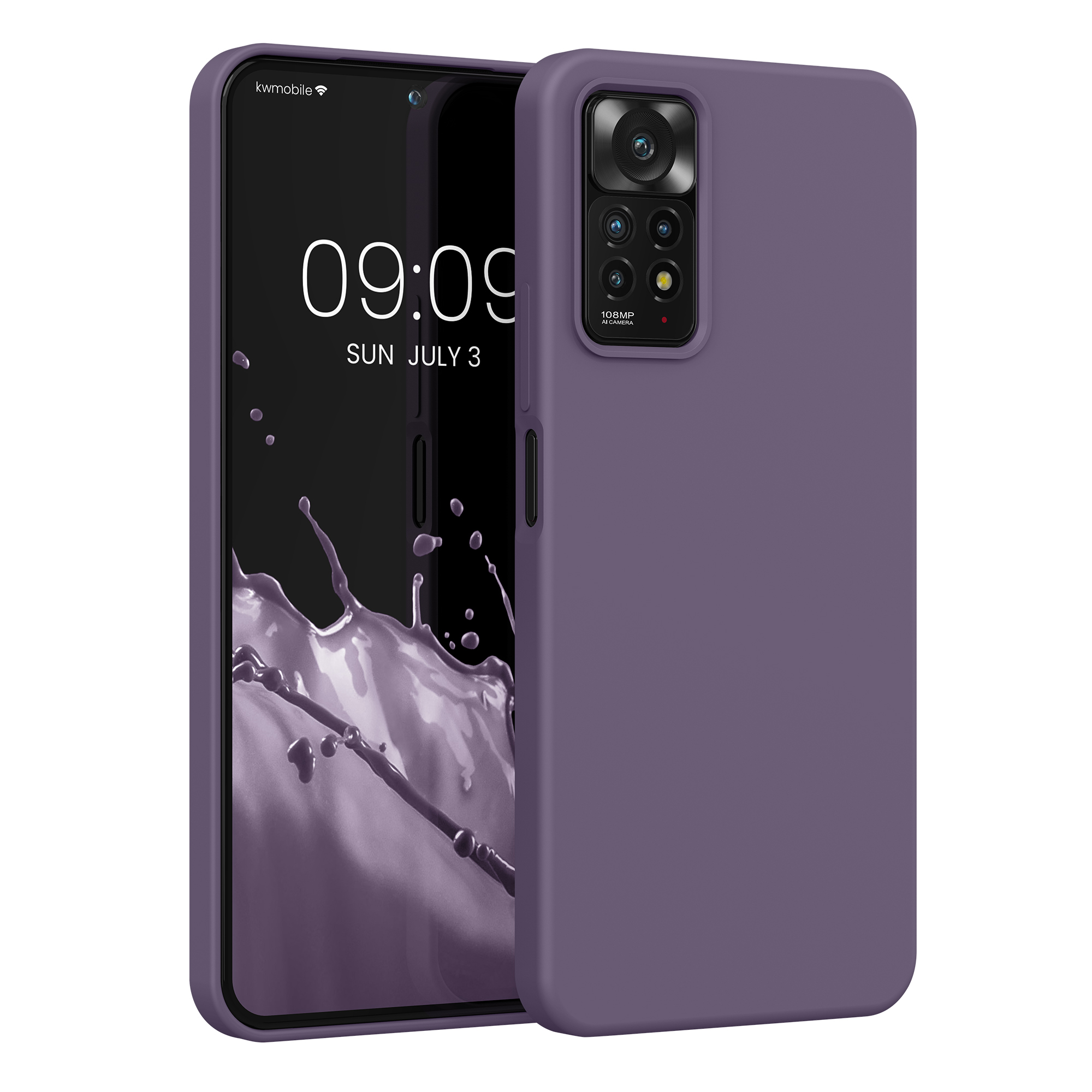 Kryt Xiaomi Redmi Note 11 Pro silikonový TPU červená kwmobile