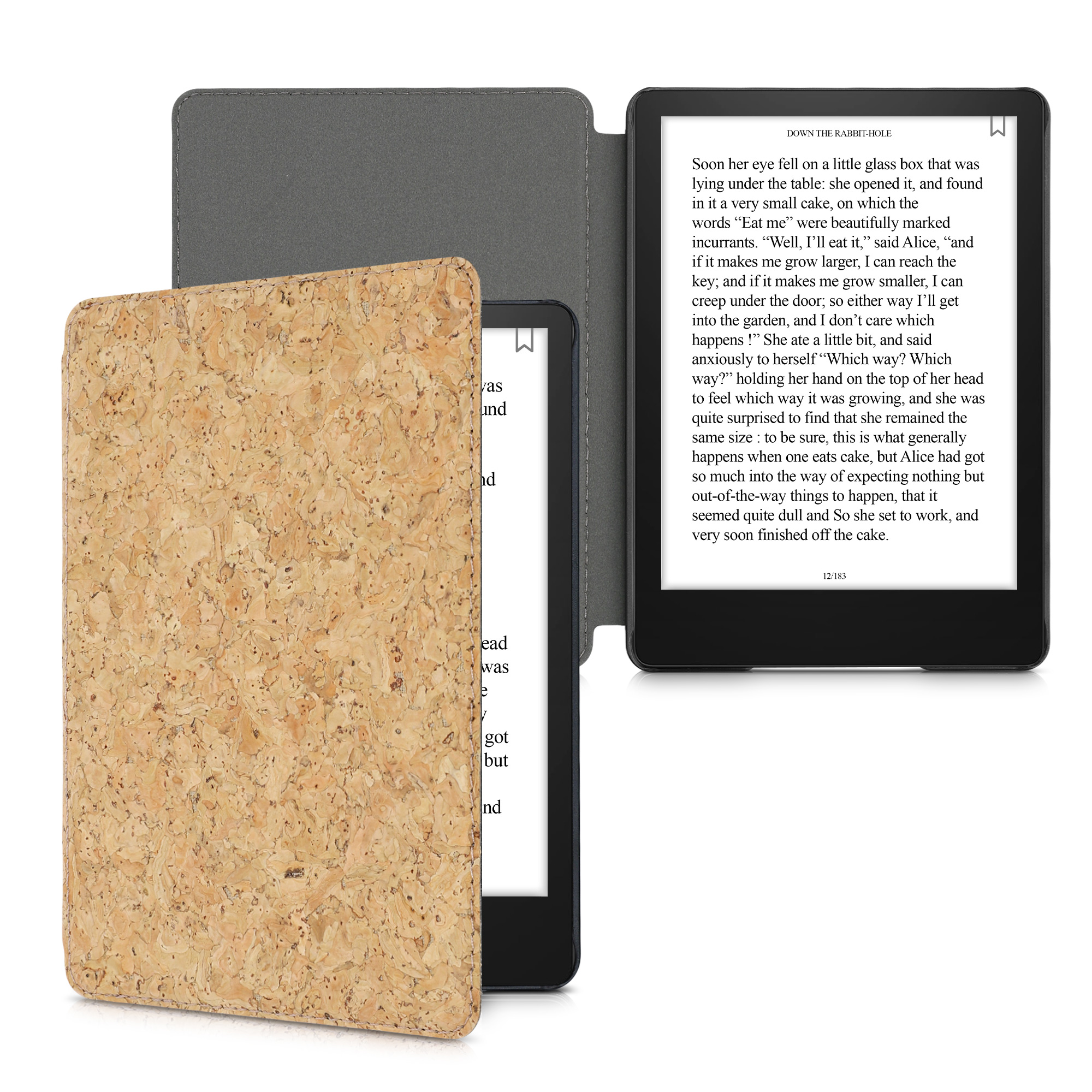 Pouzdro na čtečku kwmobile Kindle Paperwhite 11. gen. 2021 - světle hnědá
