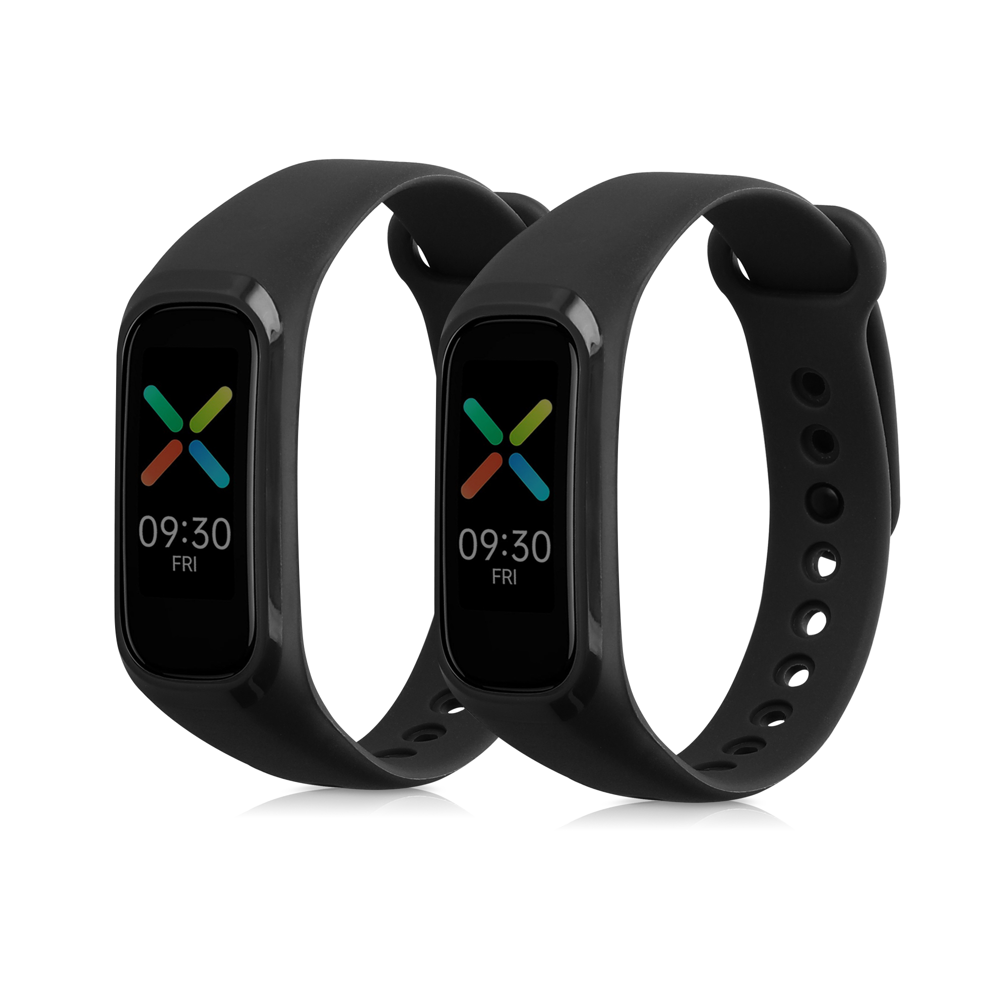 Sada řemínků na chytré hodinky Oppo Band Sport 2 ks černé