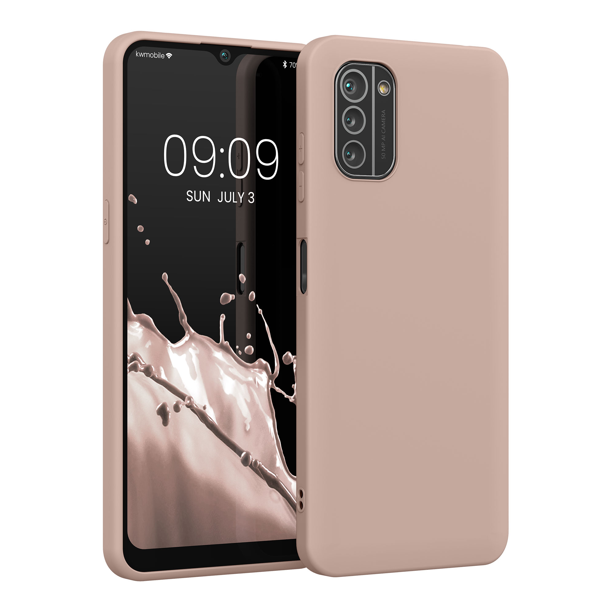 Pouzdro pro Nokia G21 / G11 kwmobile TPU - matná starorůžová