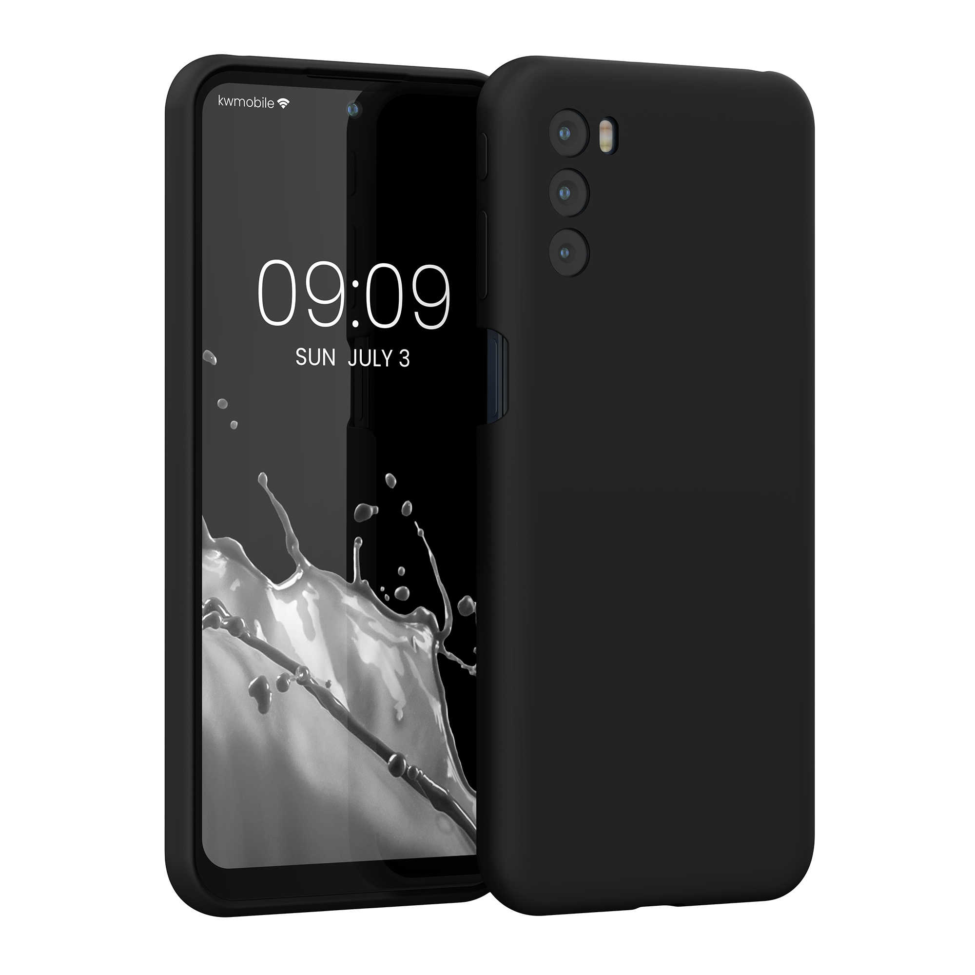 Silikonový kryt kwmobile pro Motorola Moto G31 / Moto G41 - Černá