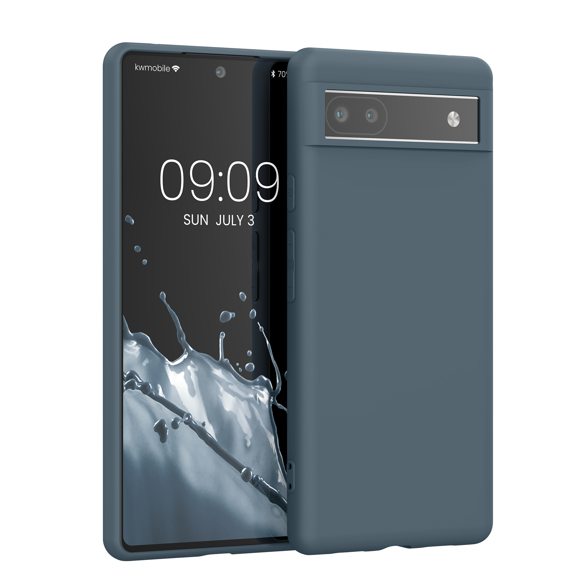 Pouzdro pro Google Pixel 6a kwmobile TPU - tmavá antracitová
