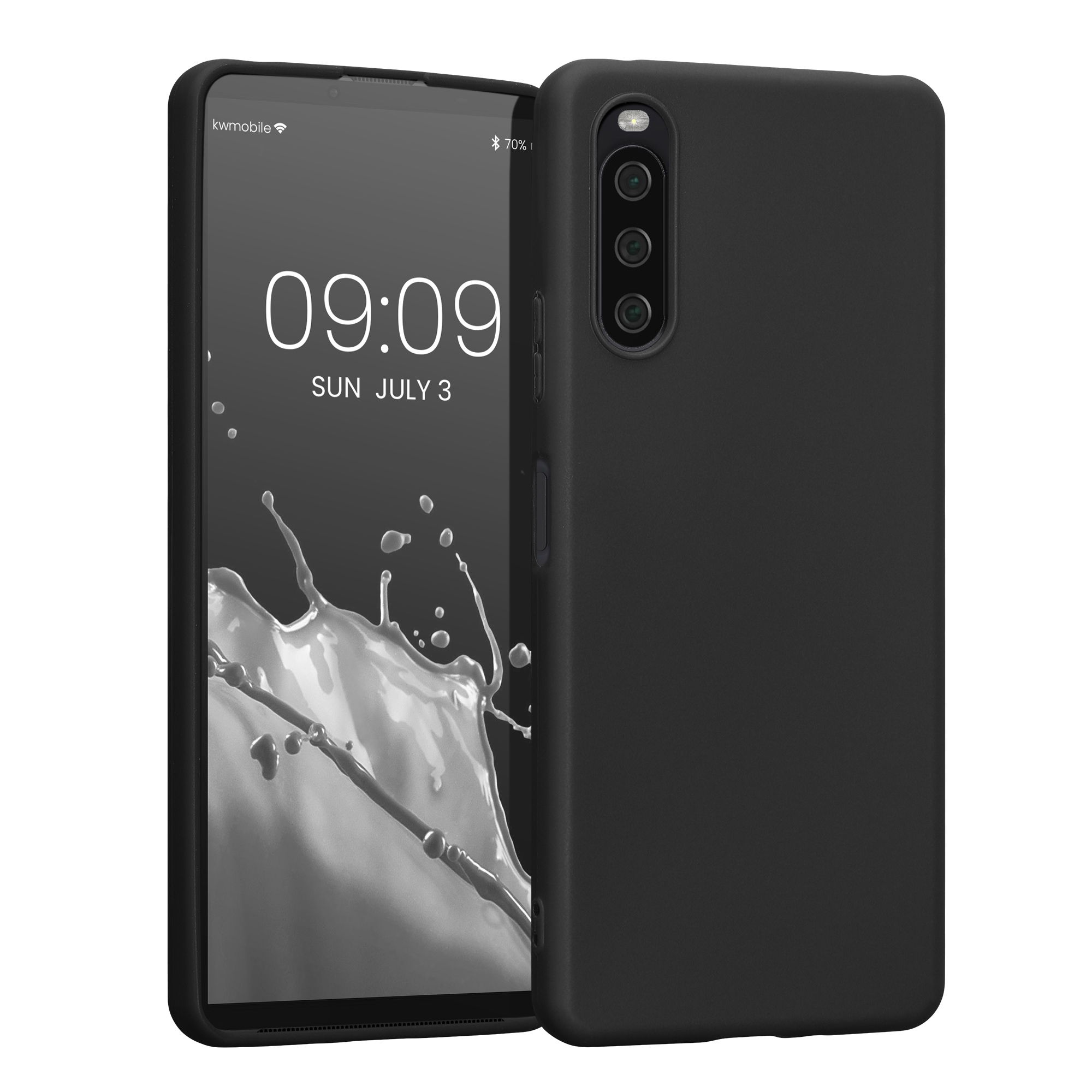 Kryt na mobil kwmobile - Sony Xperia 10 IV - černá