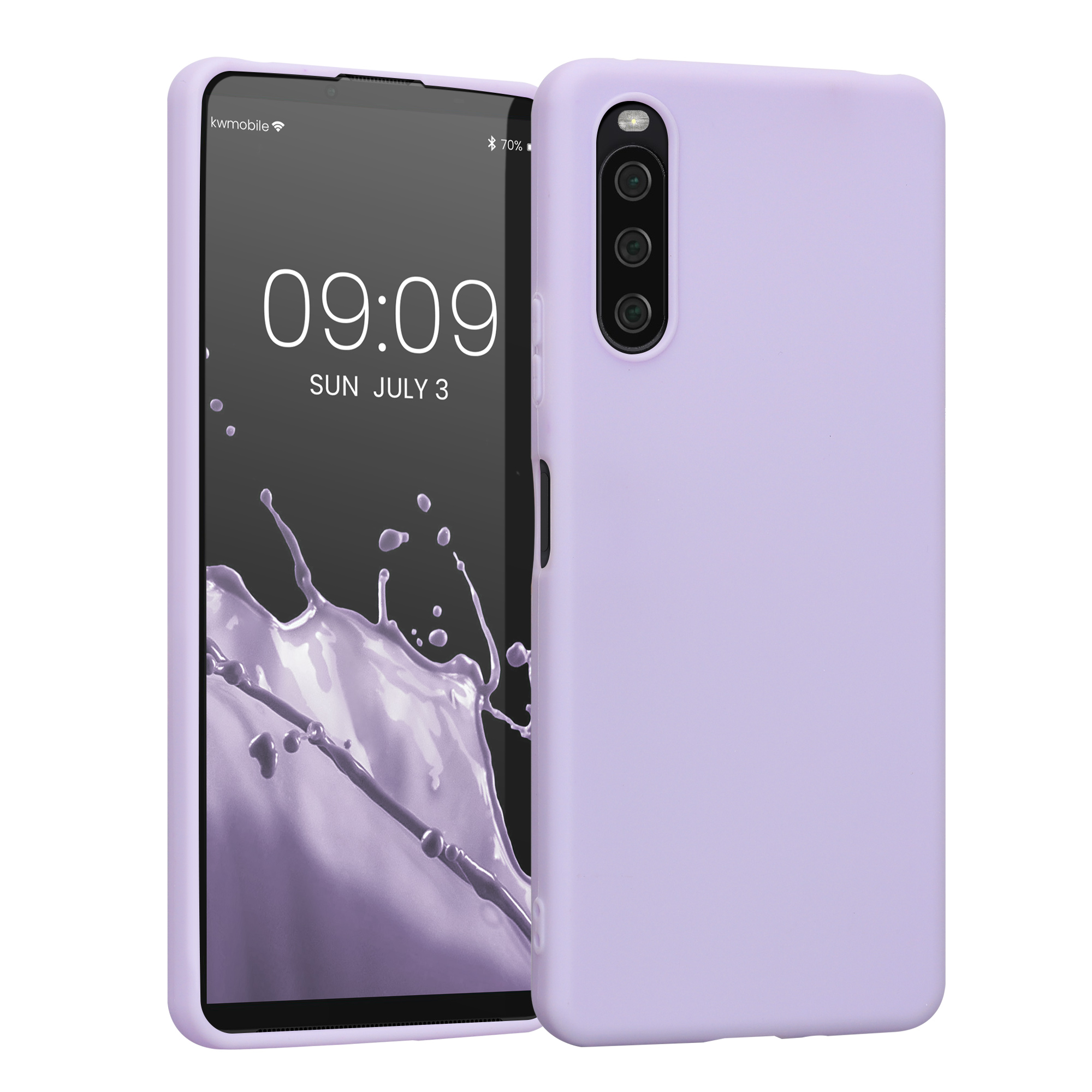 Kryt na mobil kwmobile - Sony Xperia 10 IV - levandulová