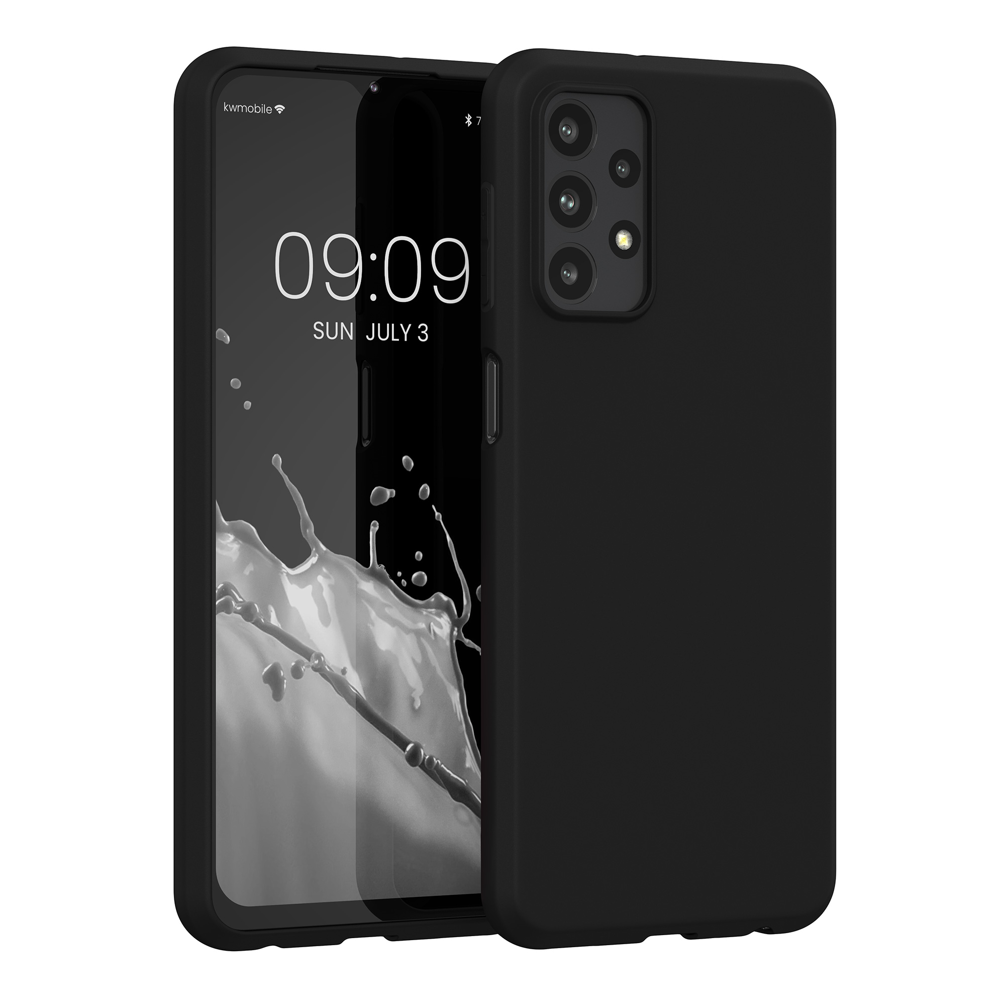 Kryt na mobil Samsung Galaxy A23 4G / 5G kwmobile TPU Černá
