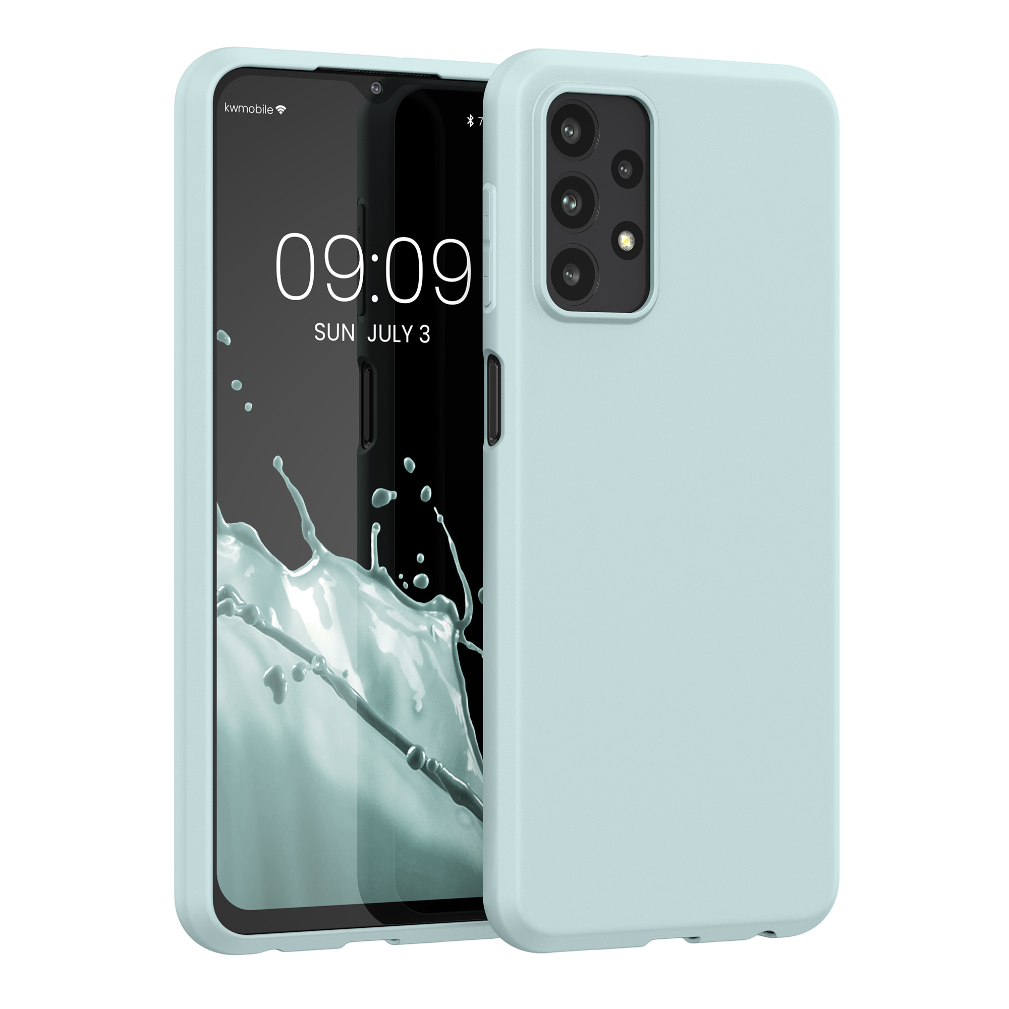 Kryt na mobil Samsung Galaxy A23 4G / 5G kwmobile TPU Chladná mátová