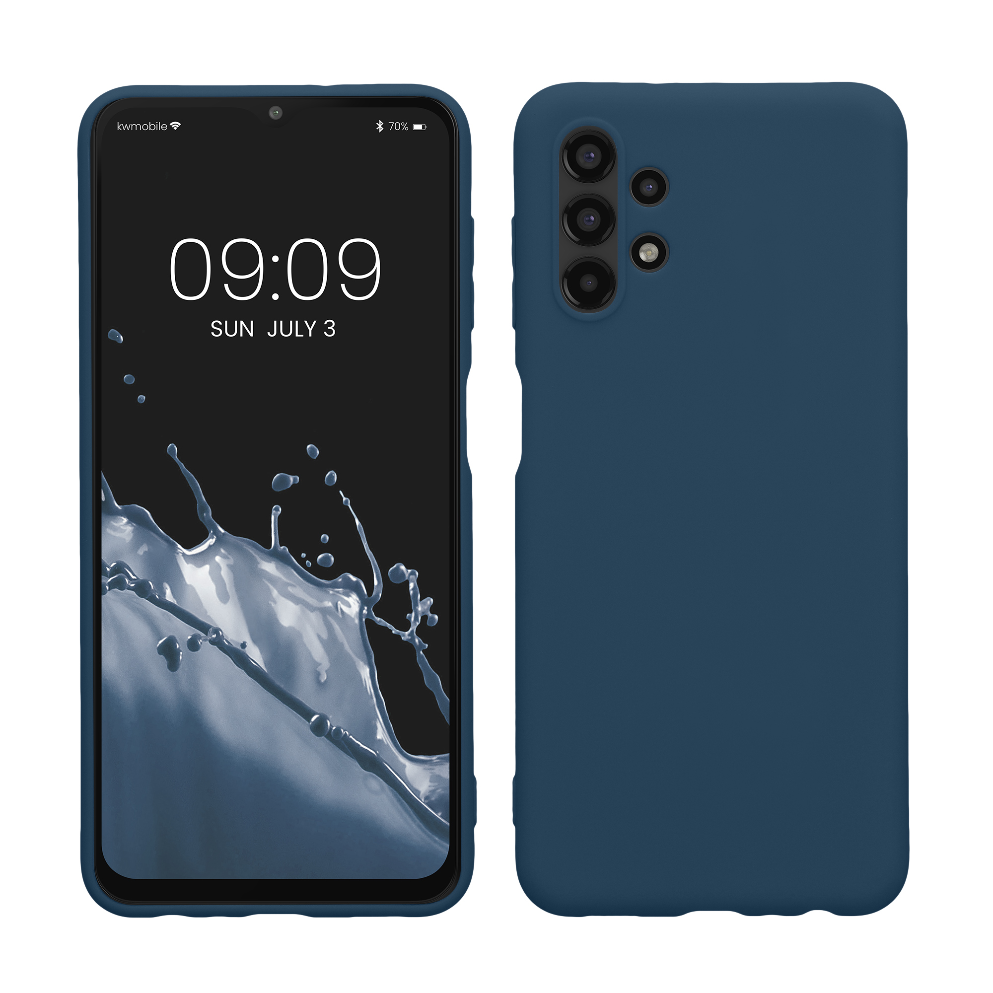 Kryt na mobil Samsung Galaxy A13 4G kwmobile TPU Námořnická modrá