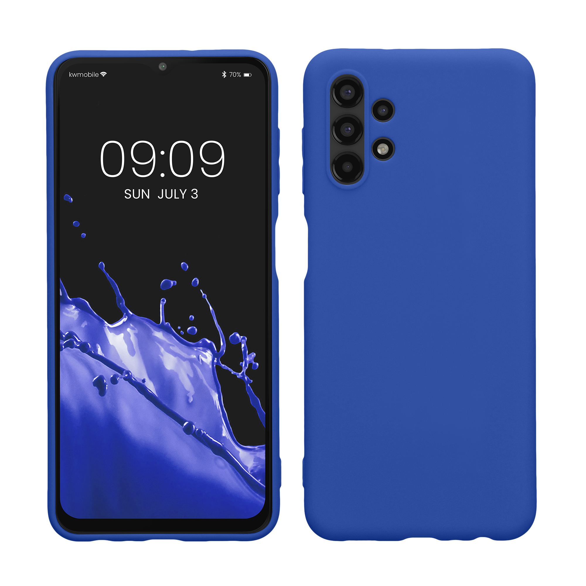 Pouzdro pro Samsung Galaxy A13 4G kwmobile TPU - baltská modrá