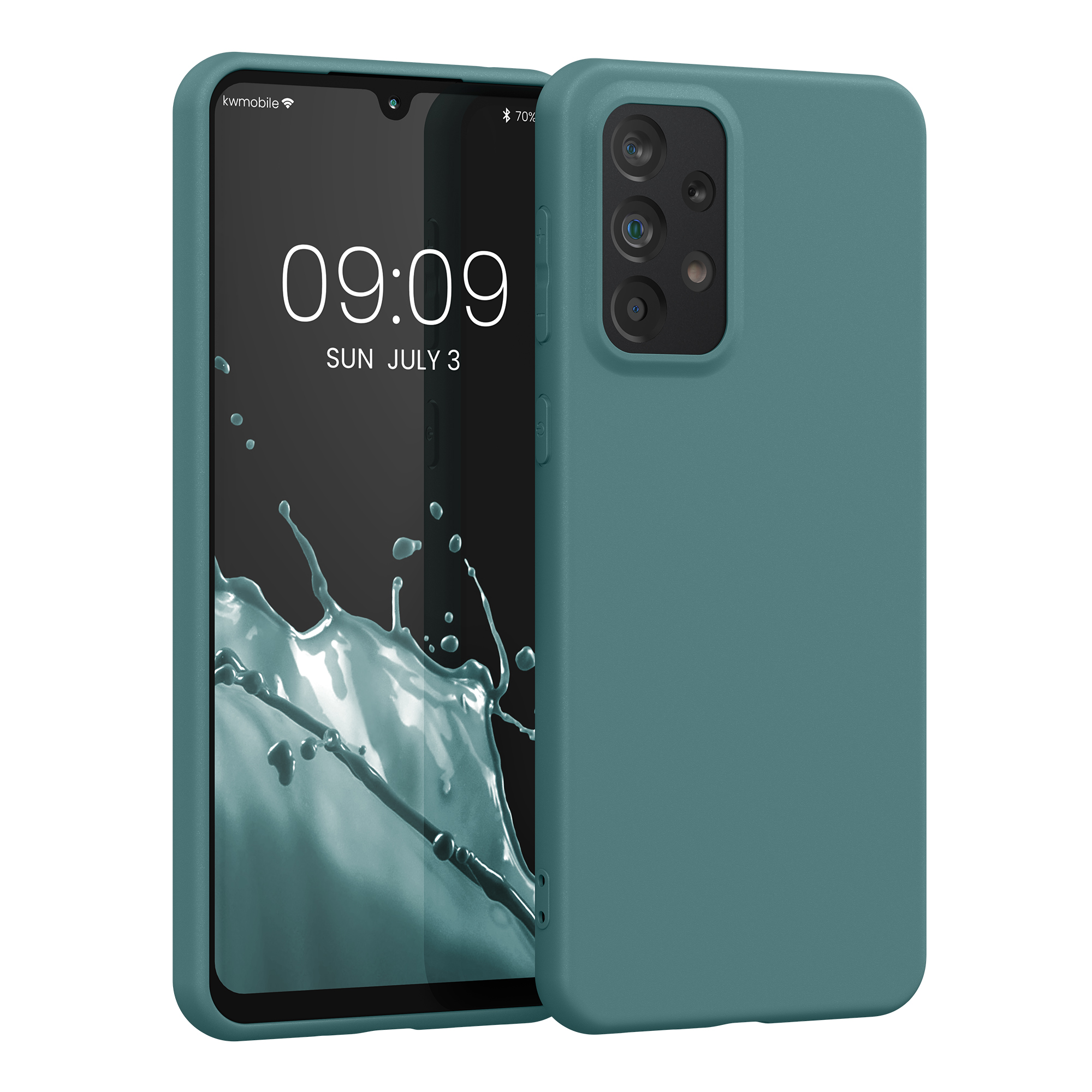 Kryt na mobil Samsung Galaxy A33 5G kwmobile TPU Arktická noc