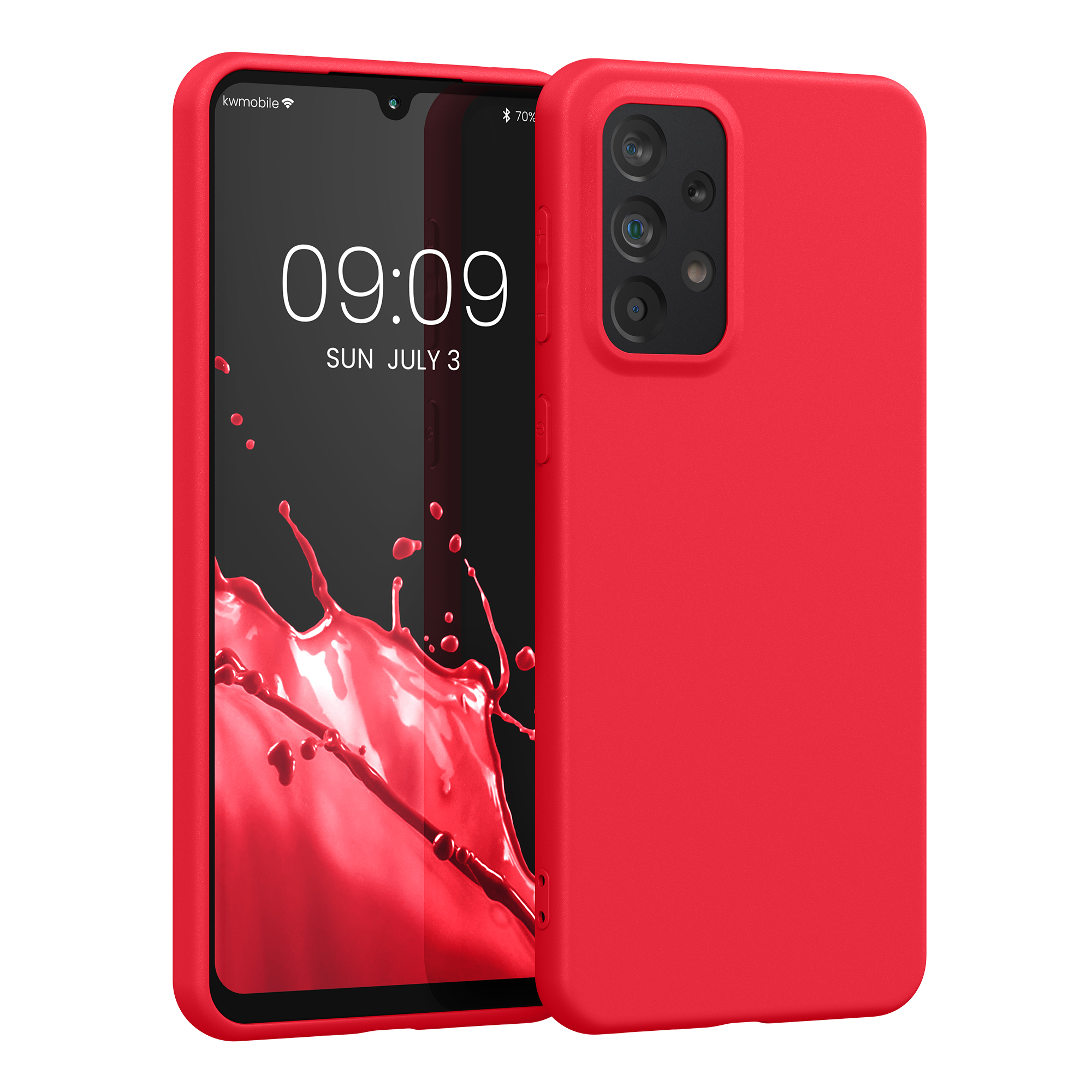 Kryt na mobil Samsung Galaxy A33 5G kwmobile TPU Neonová růžová