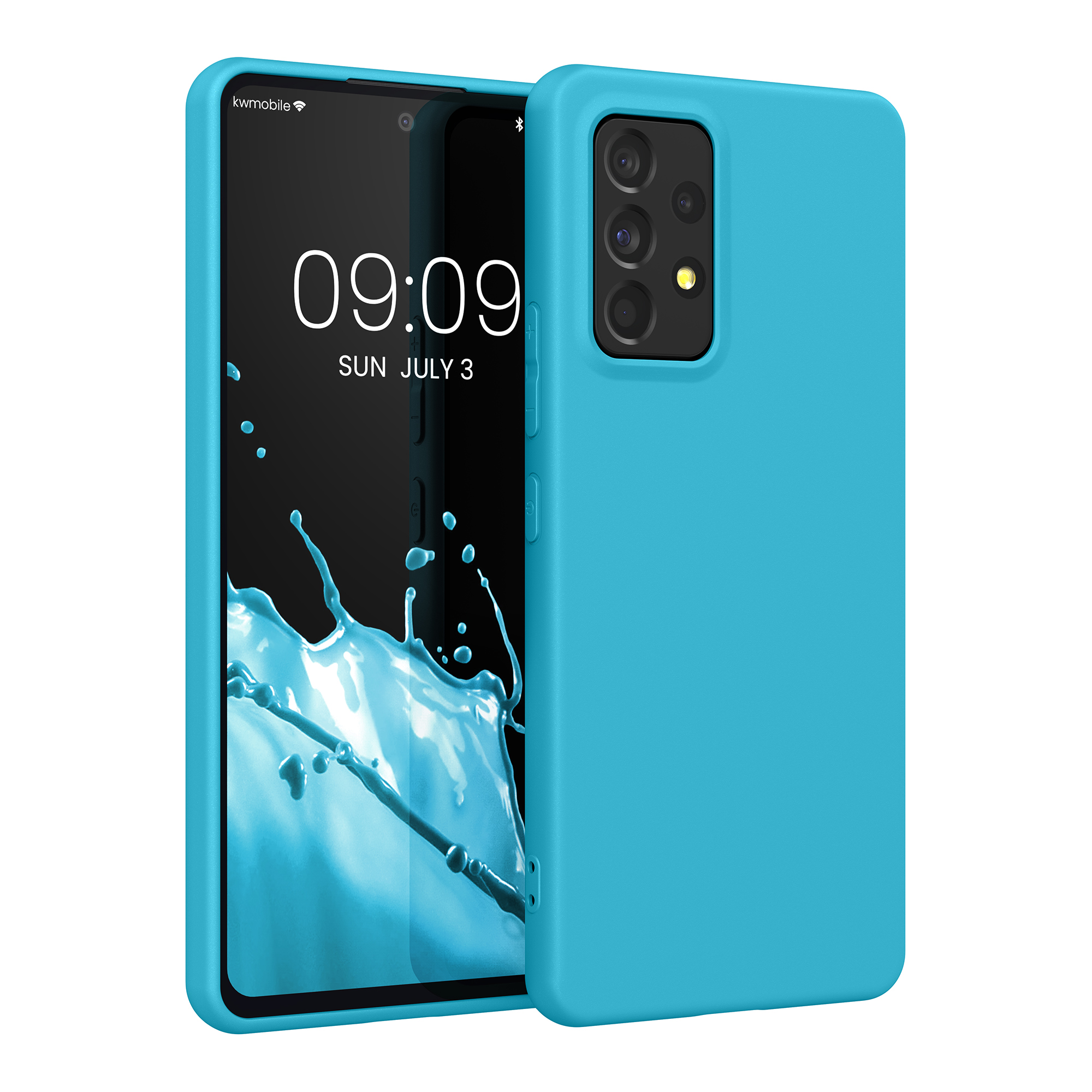 Kryt na mobil Samsung Galaxy A53 5G kwmobile TPU Chladný ledovec
