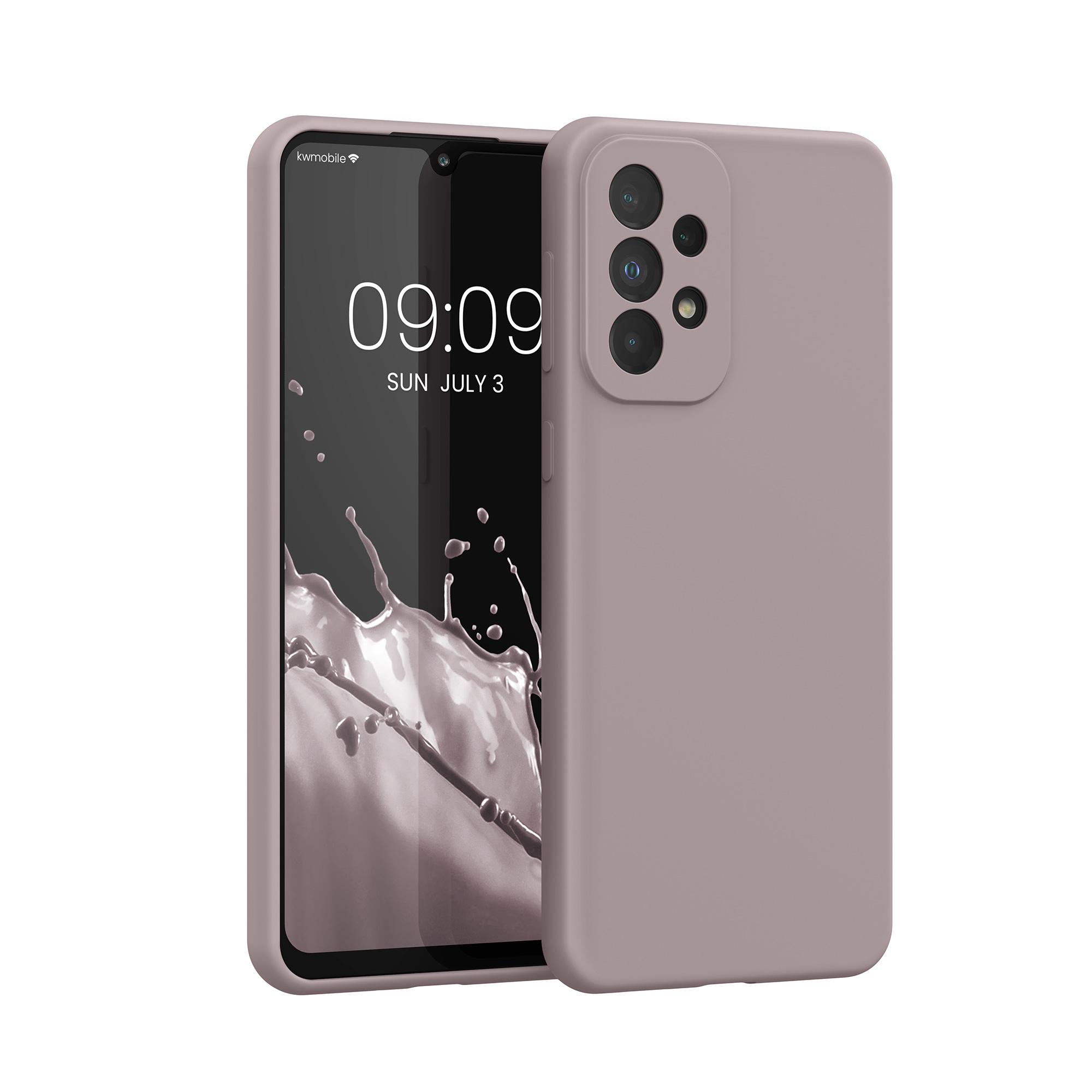 Kryt na mobil Samsung Galaxy A33 5G kwmobile TPU Fialový mrak