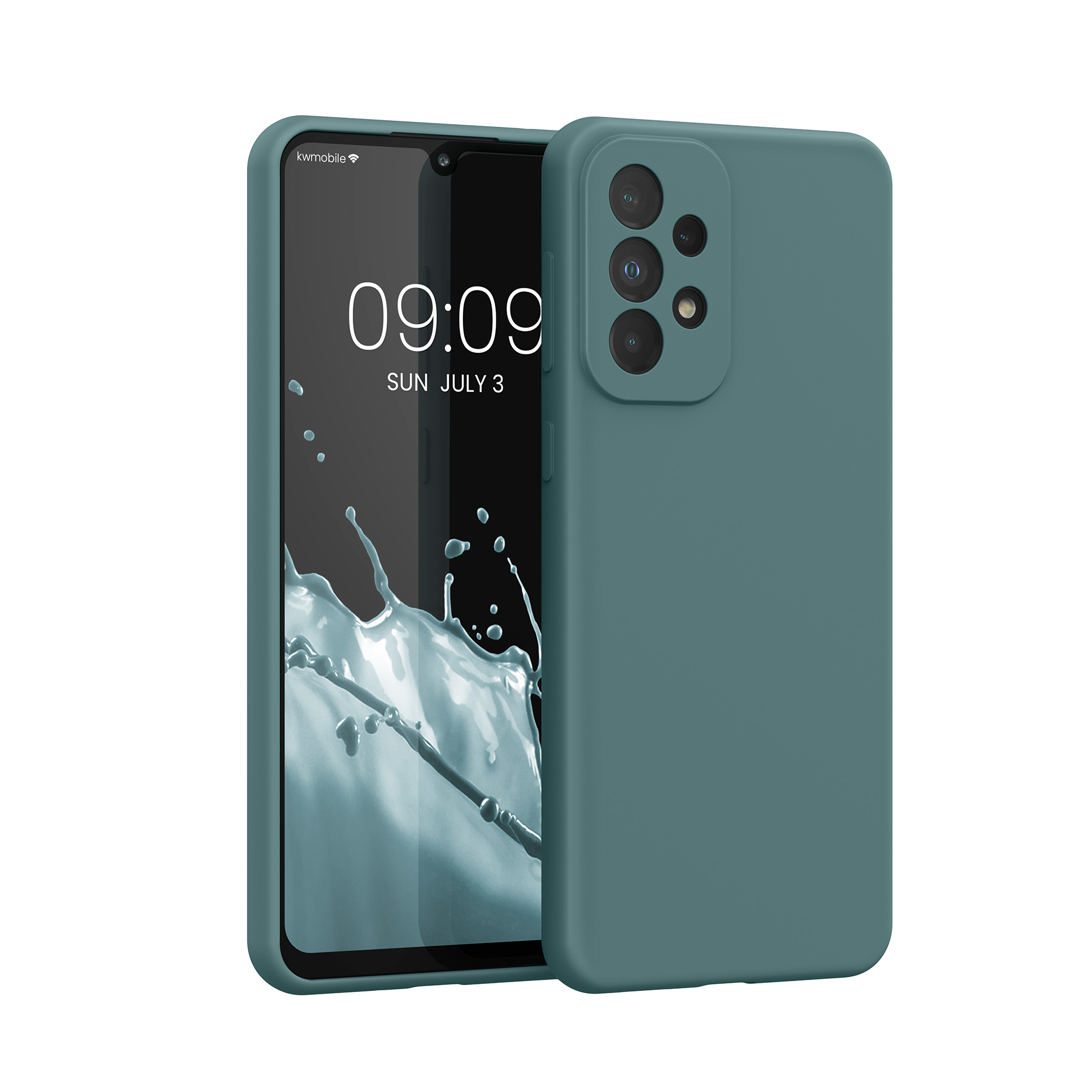 Kryt na mobil Samsung Galaxy A33 5G kwmobile TPU Arktická noc