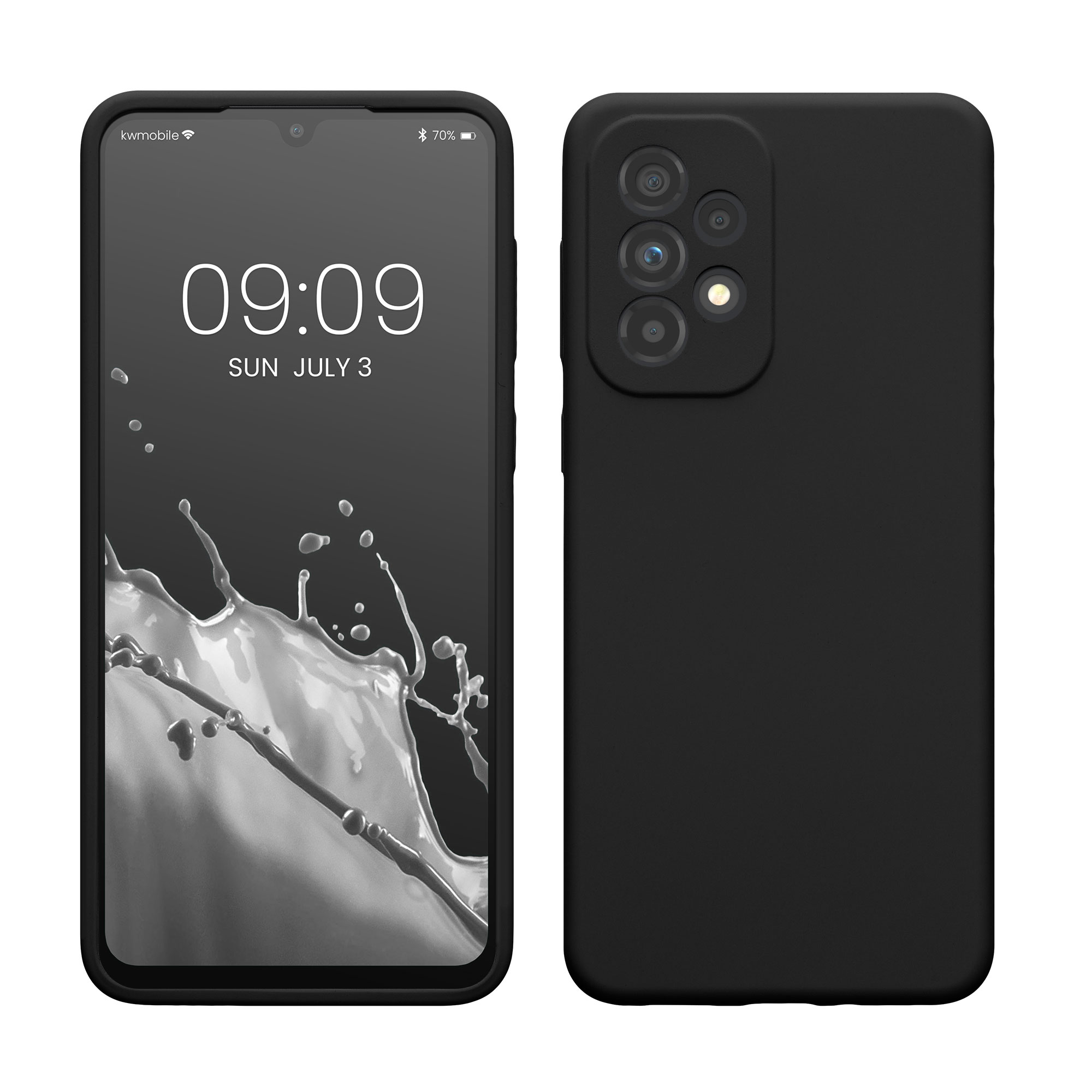 Kryt na mobil Samsung Galaxy A33 5G kwmobile TPU Matná černá