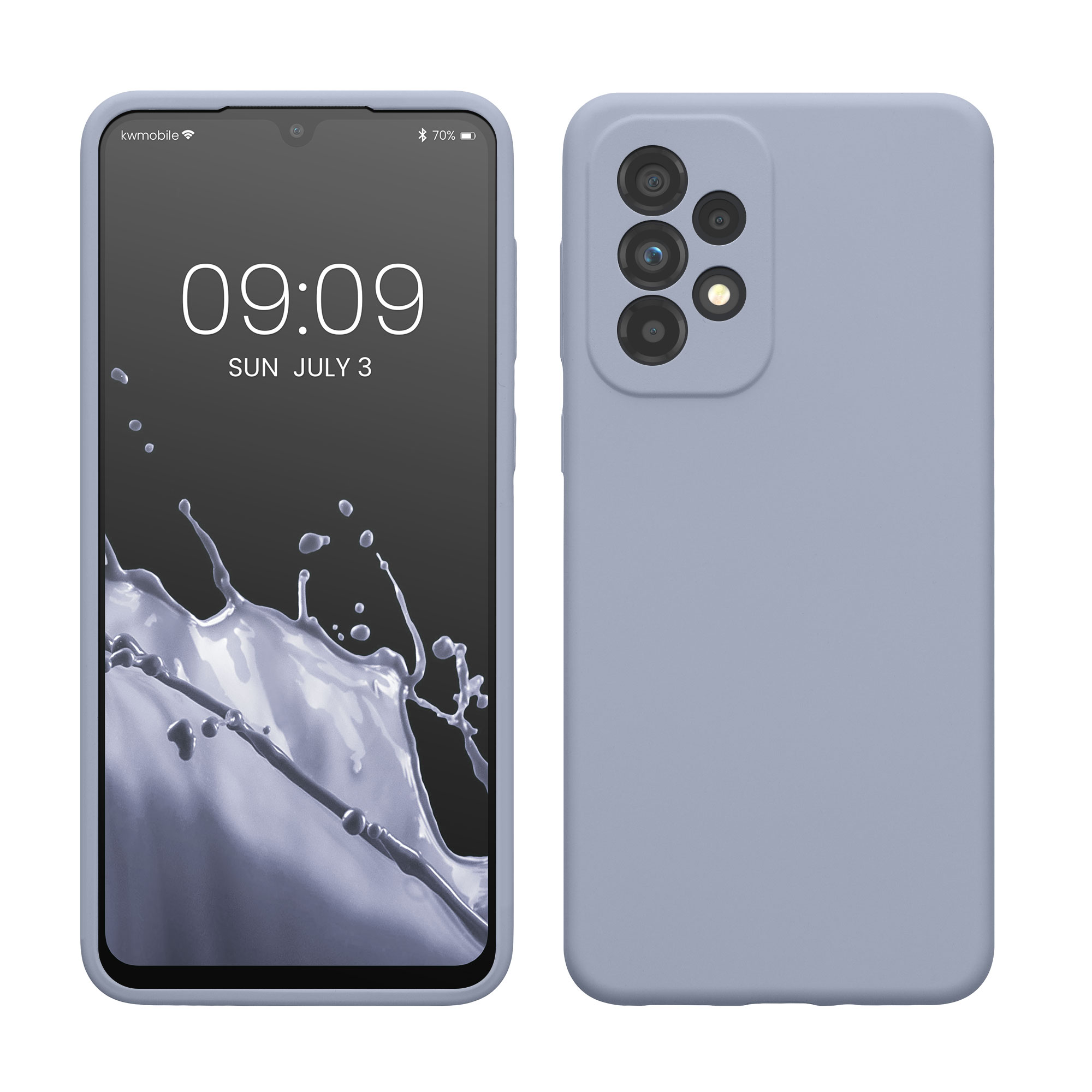 Kryt na mobil Samsung Galaxy A33 5G kwmobile TPU Matná světle modrá