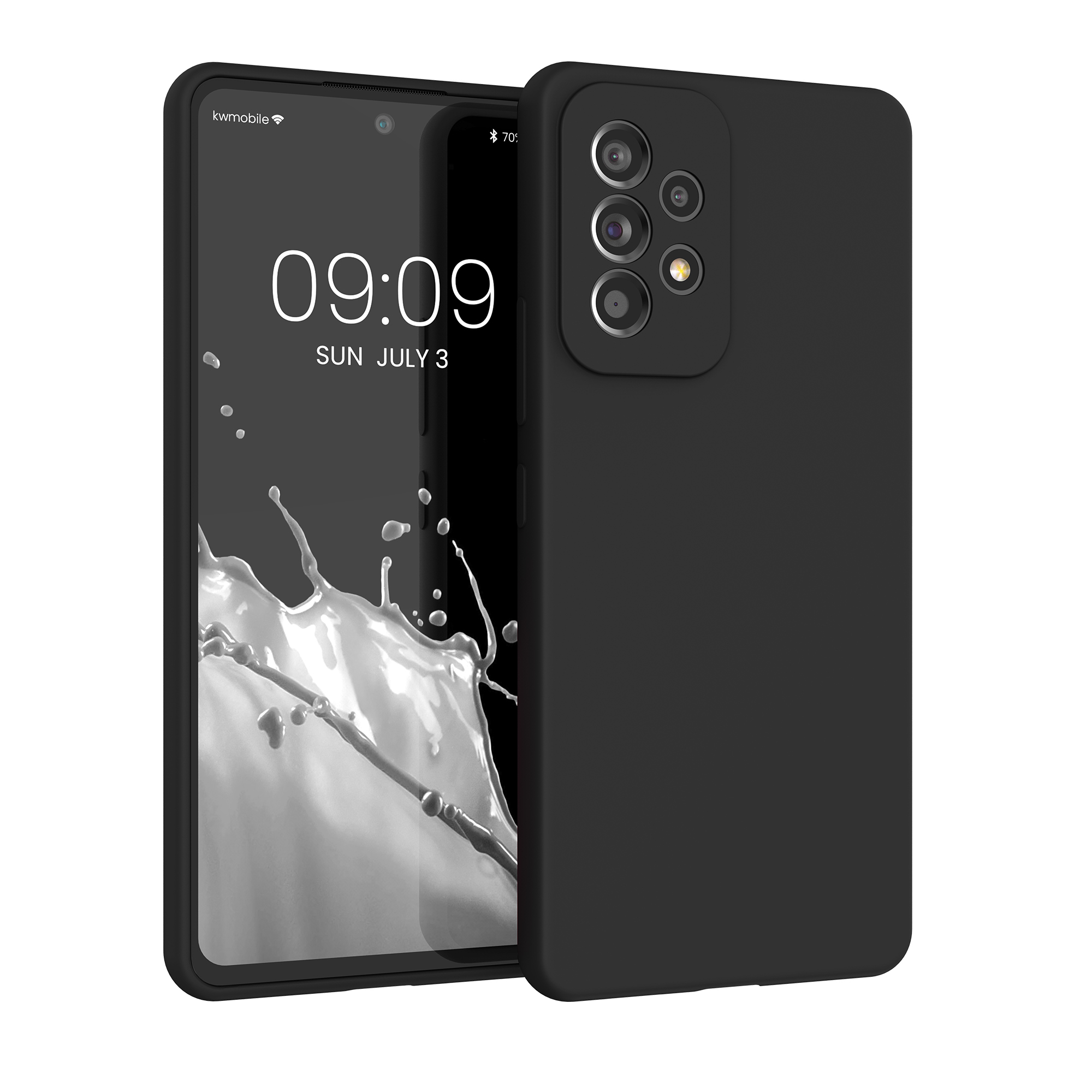 Kryt na mobil Samsung Galaxy A53 5G kwmobile TPU Černá