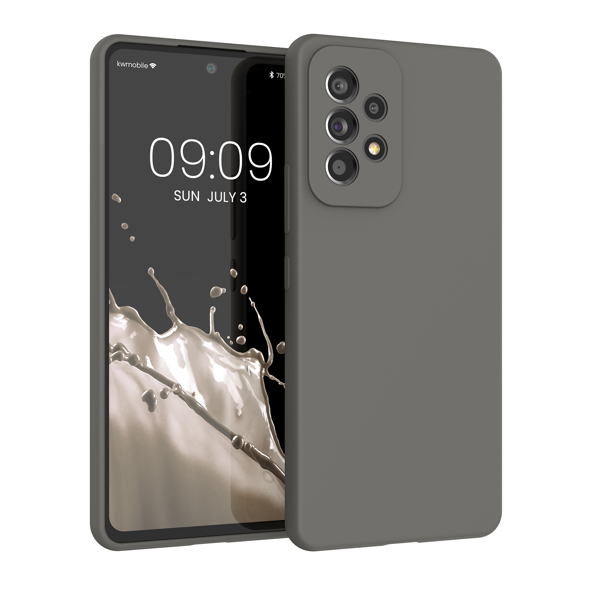 Kryt na mobil Samsung Galaxy A53 5G kwmobile TPU Kamenný prach