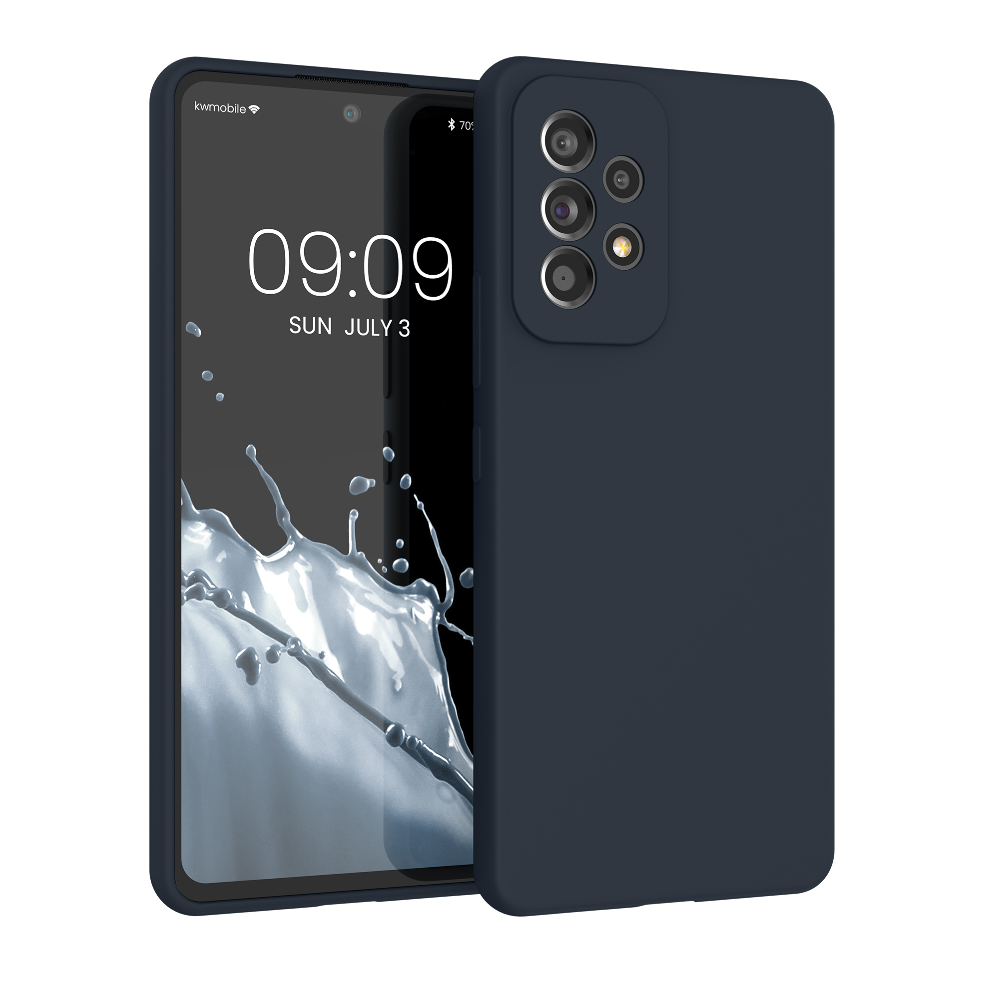 Kryt na mobil Samsung Galaxy A53 5G kwmobile TPU Borůvková