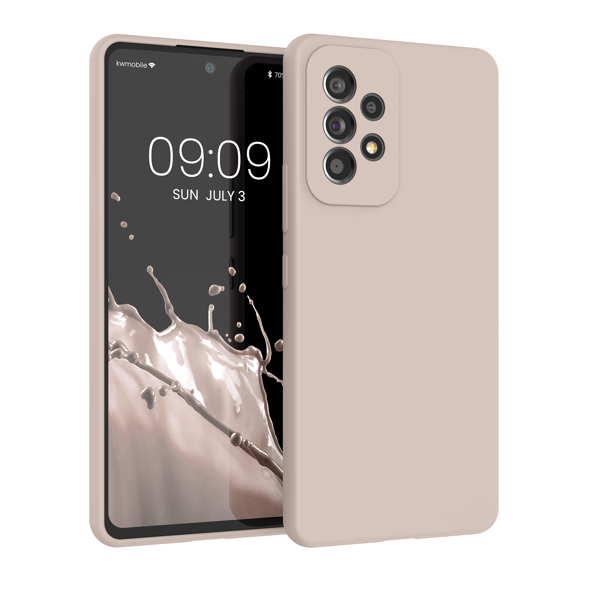 Kryt na mobil Samsung Galaxy A53 5G kwmobile TPU Kokosový vír