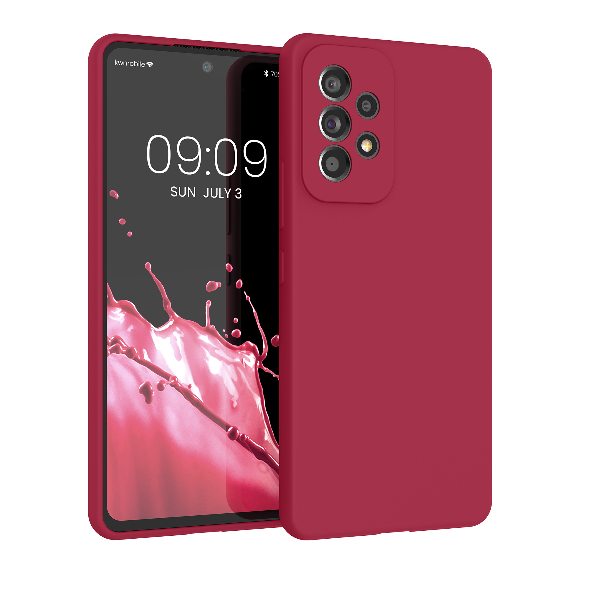 Kryt na mobil Samsung Galaxy A53 5G kwmobile TPU Sladká třešeň