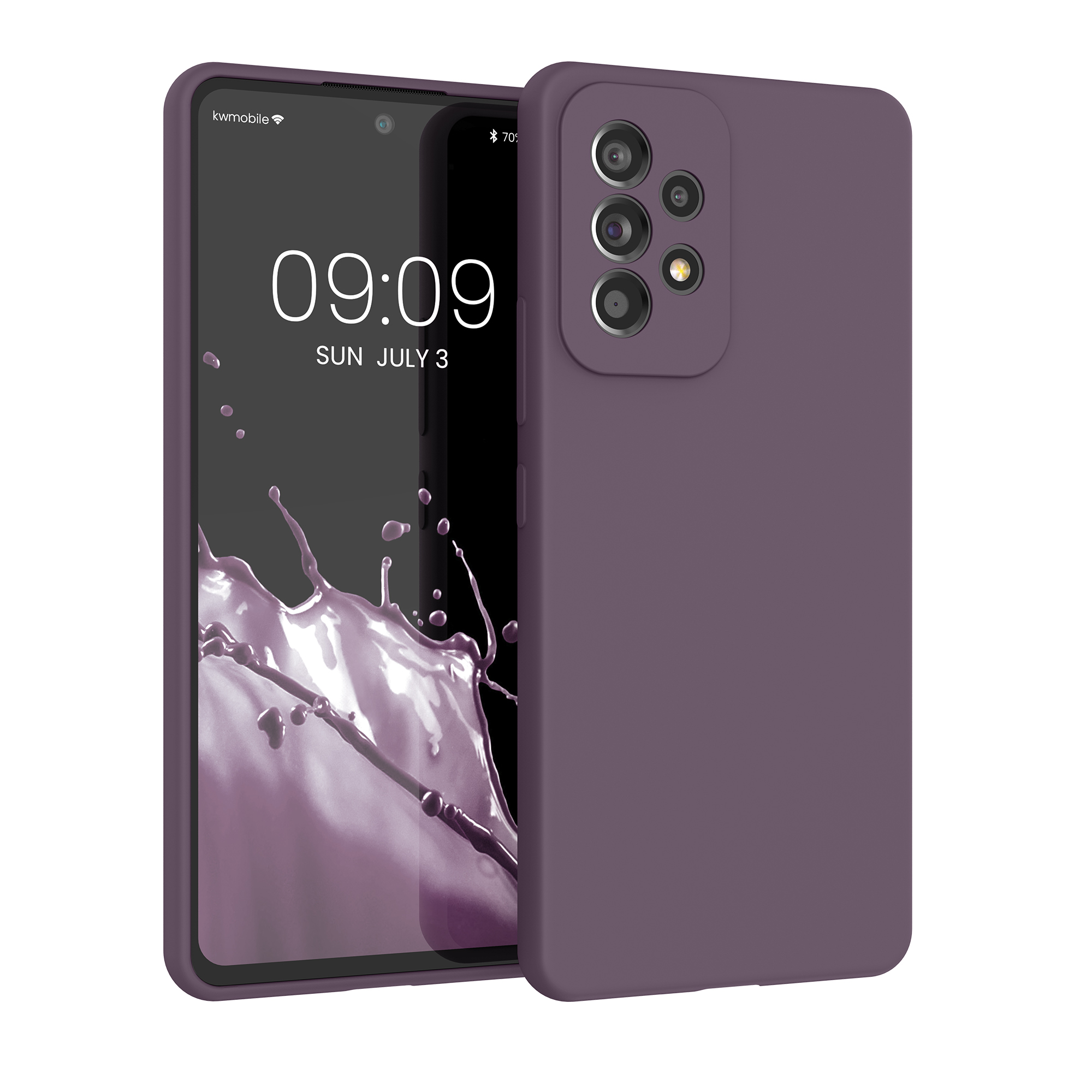 Kryt na mobil Samsung Galaxy A53 5G kwmobile TPU Bledá iris