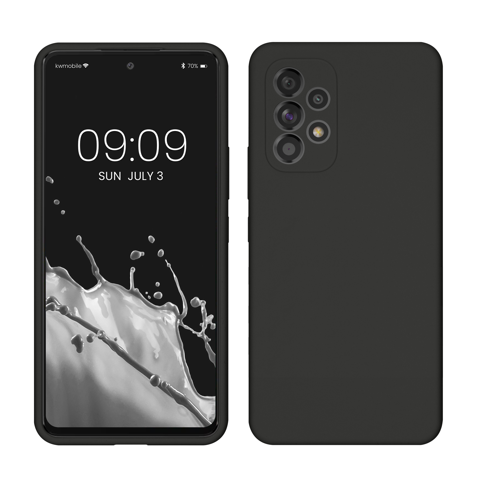Kryt na mobil Samsung Galaxy A53 5G kwmobile TPU Tmavě šedá