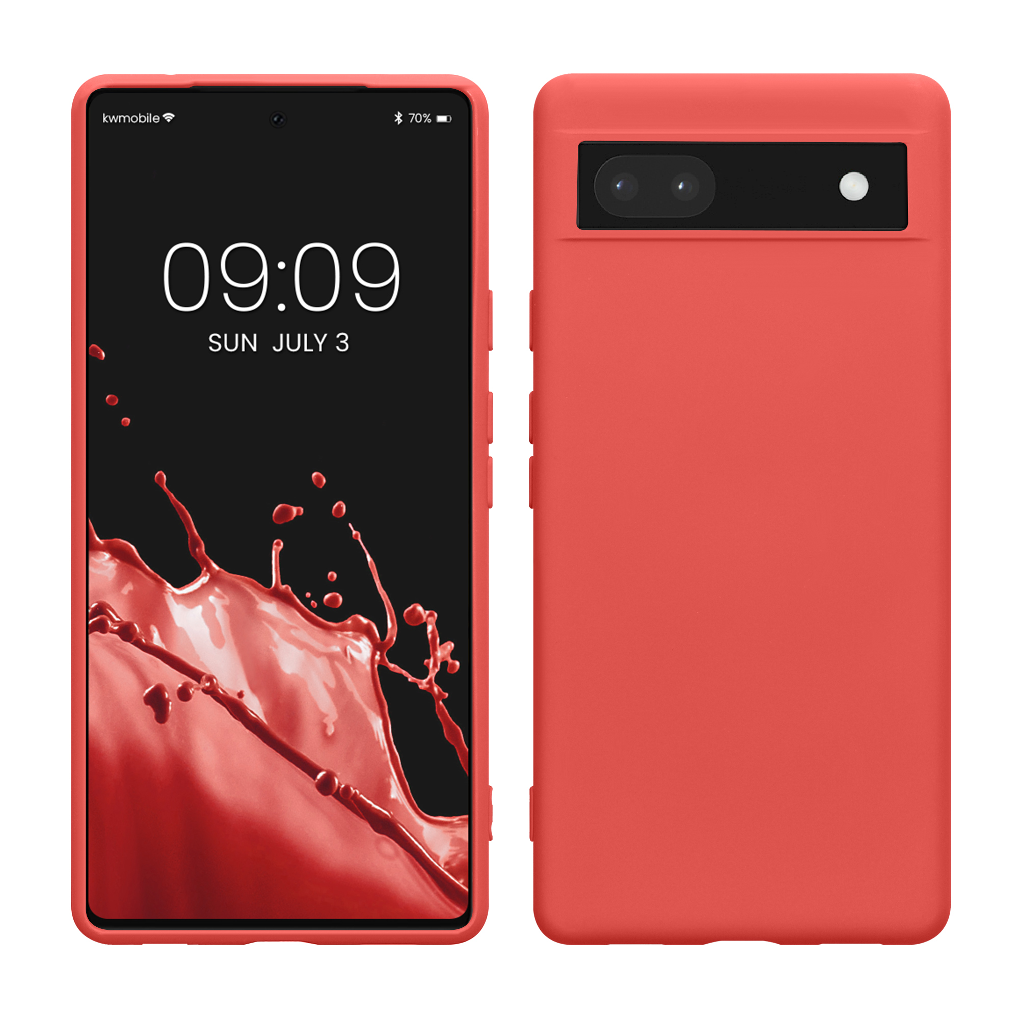 Pouzdro pro Google Pixel 6a kwmobile tenké ochranné silikonové - dolce vita