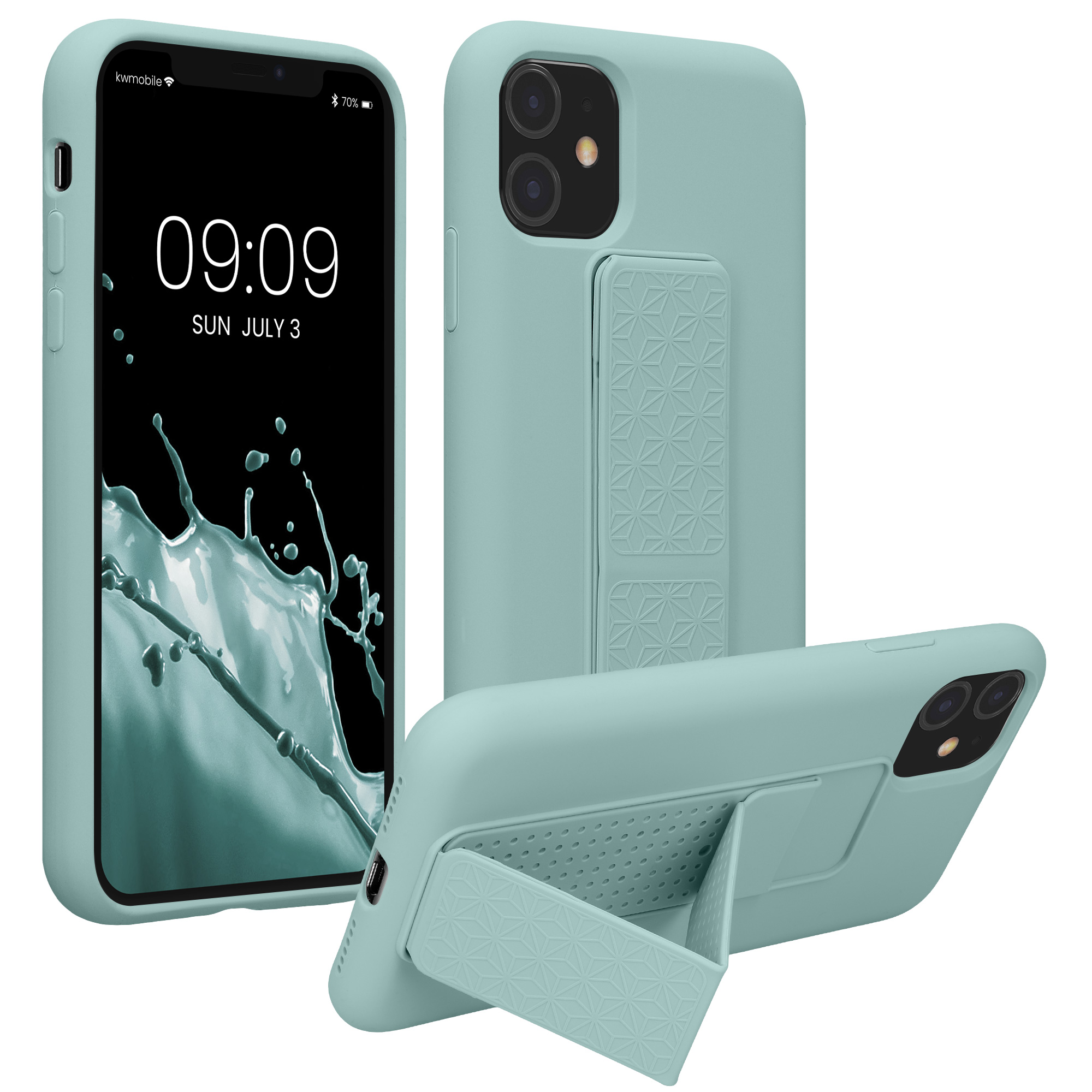 Kryt na mobil kwmobile iPhone 11 - poutko, Mint