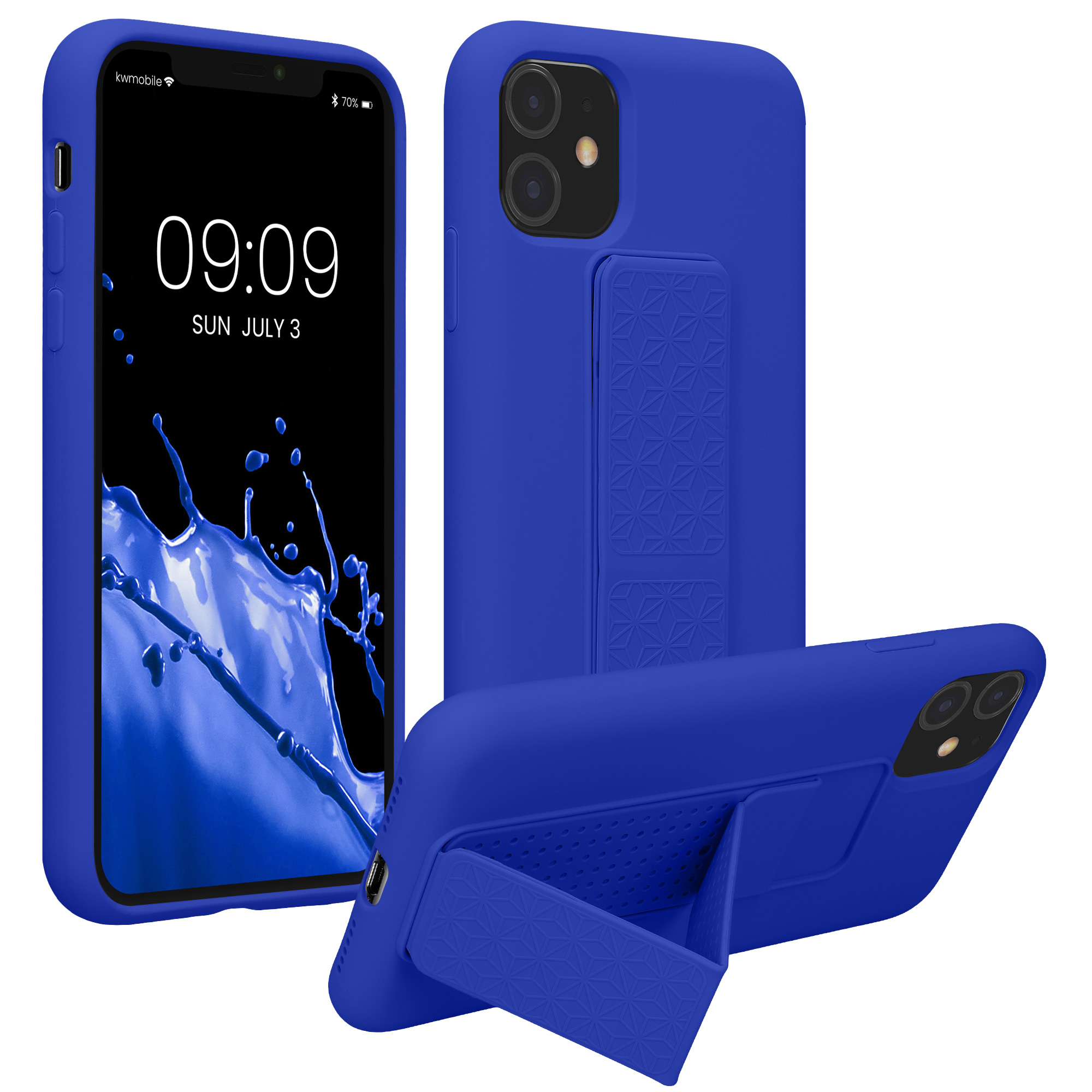 Kryt na mobil kwmobile iPhone 11 - poutko, baltská modrá