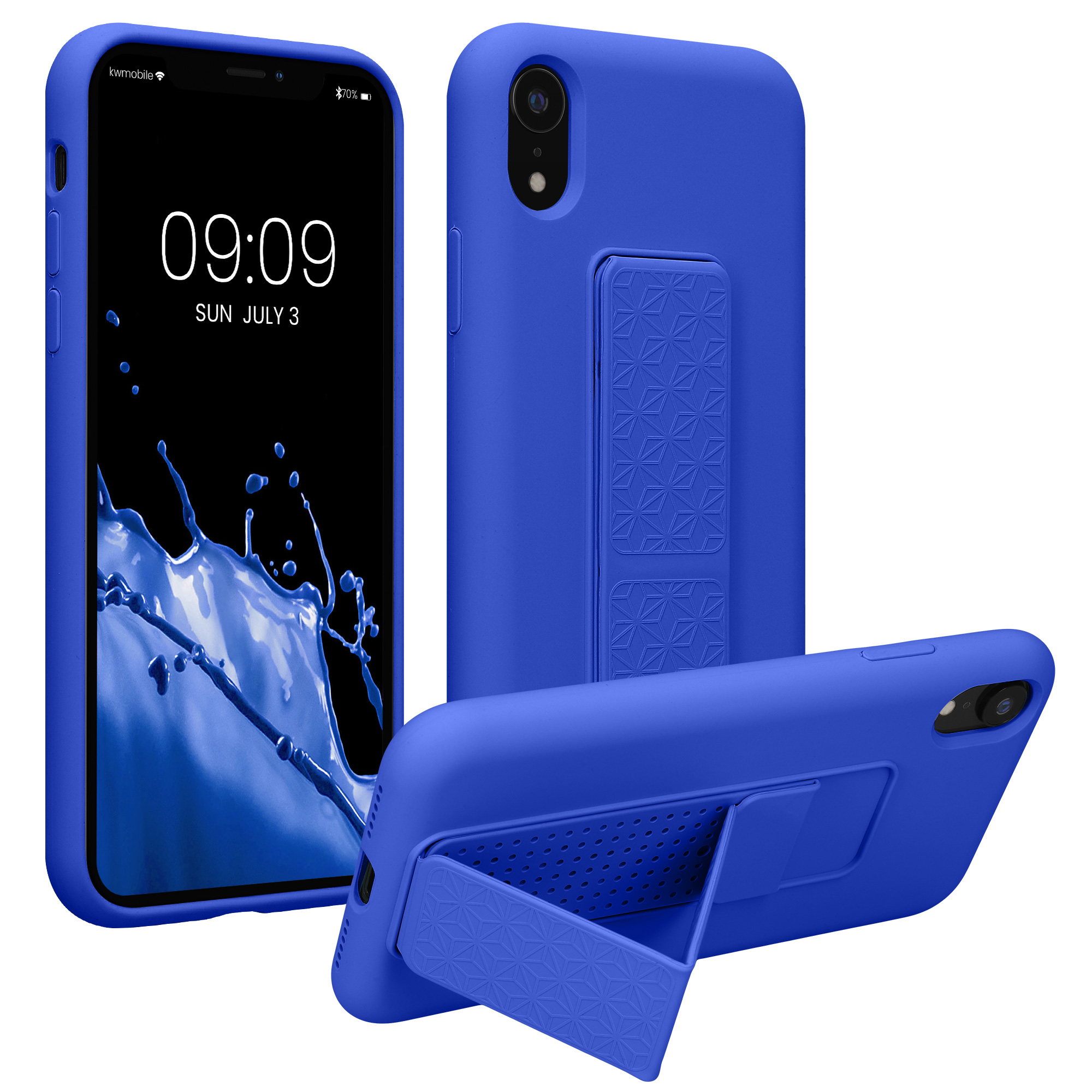 Silikonový kryt na mobil kwmobile pro Apple iPhone XR - baltská modrá