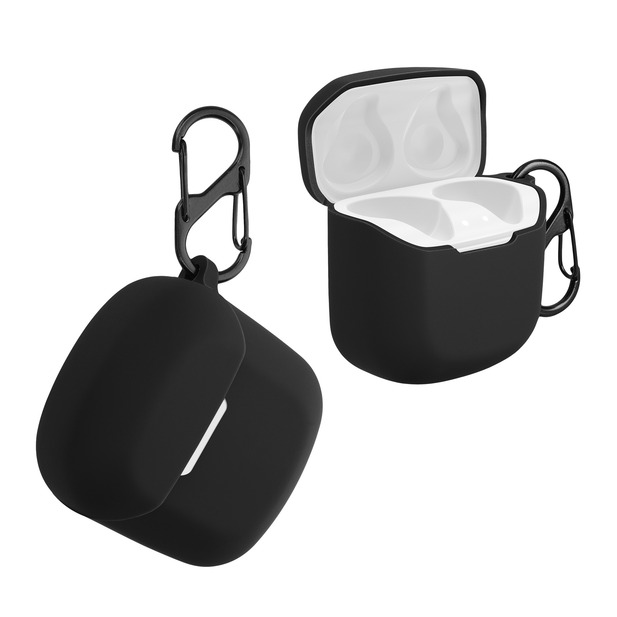 Silikonové pouzdro na sluchátka JBL CLUB PRO+ TWS černý