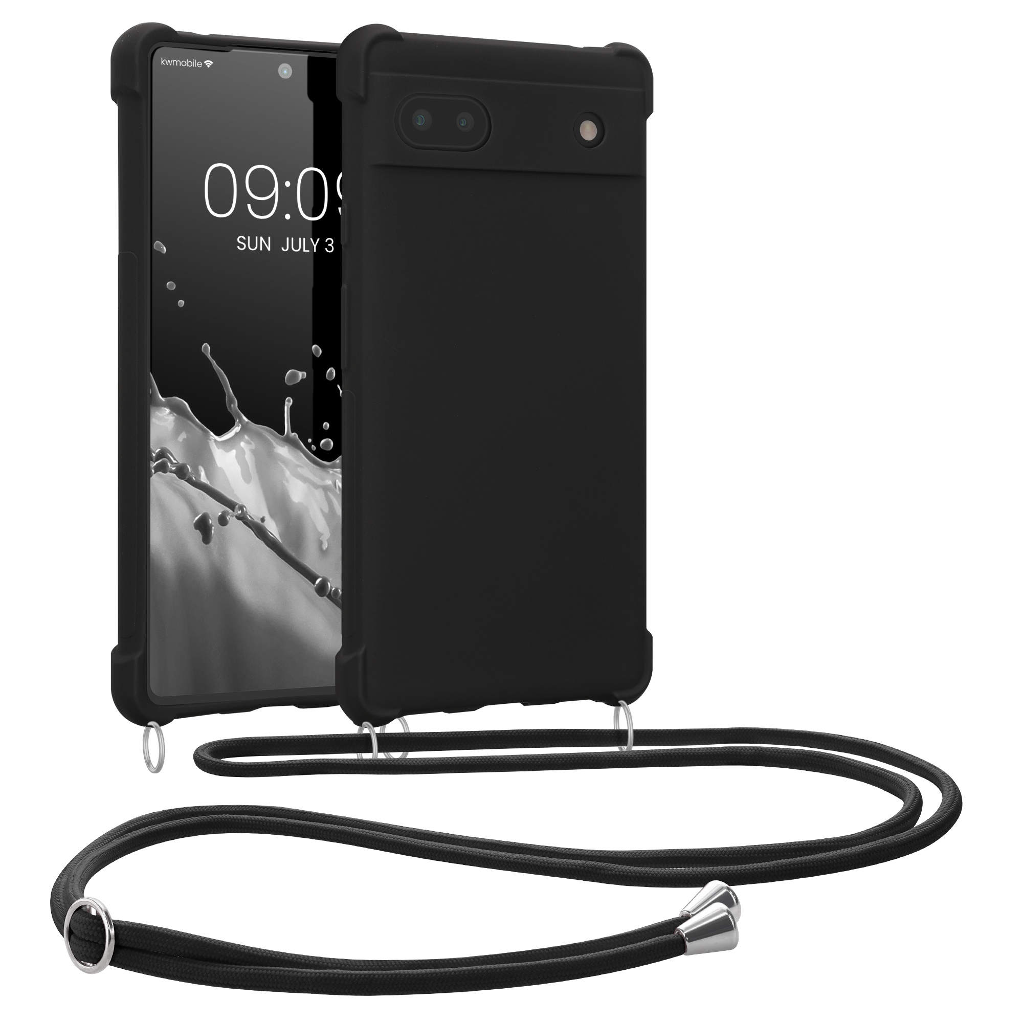 Crossbody kryt kwmobile pro Google Pixel 6 - černá
