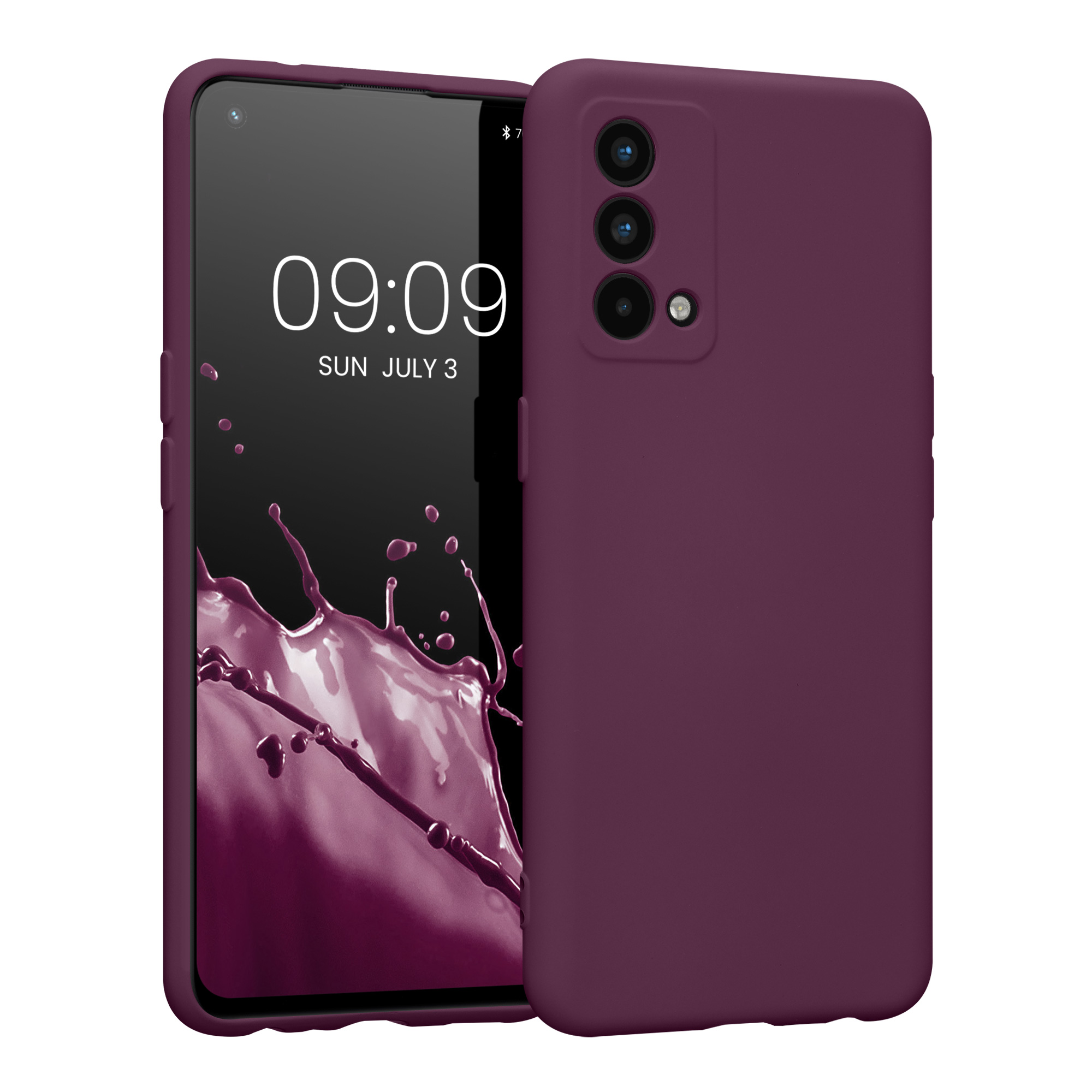 Kryt kwmobile pro Realme GT Master Edition - vínově fialová