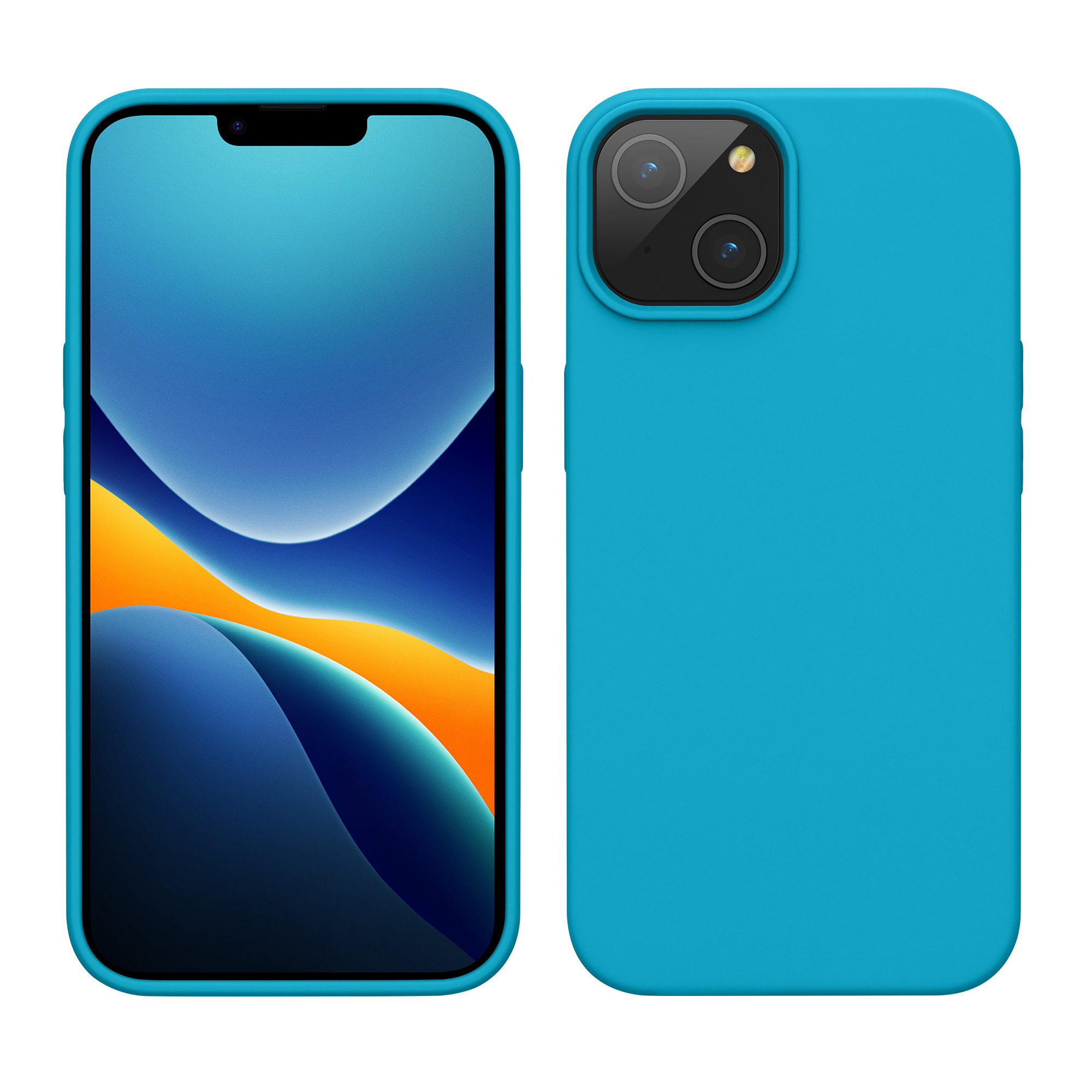 Kryt kwmobile slim iPhone 14 Cool Glacier