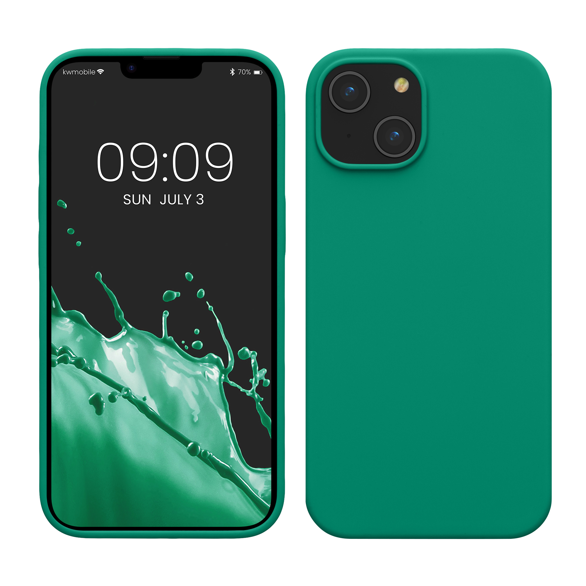 Kryt kwmobile slim iPhone 14 zelená