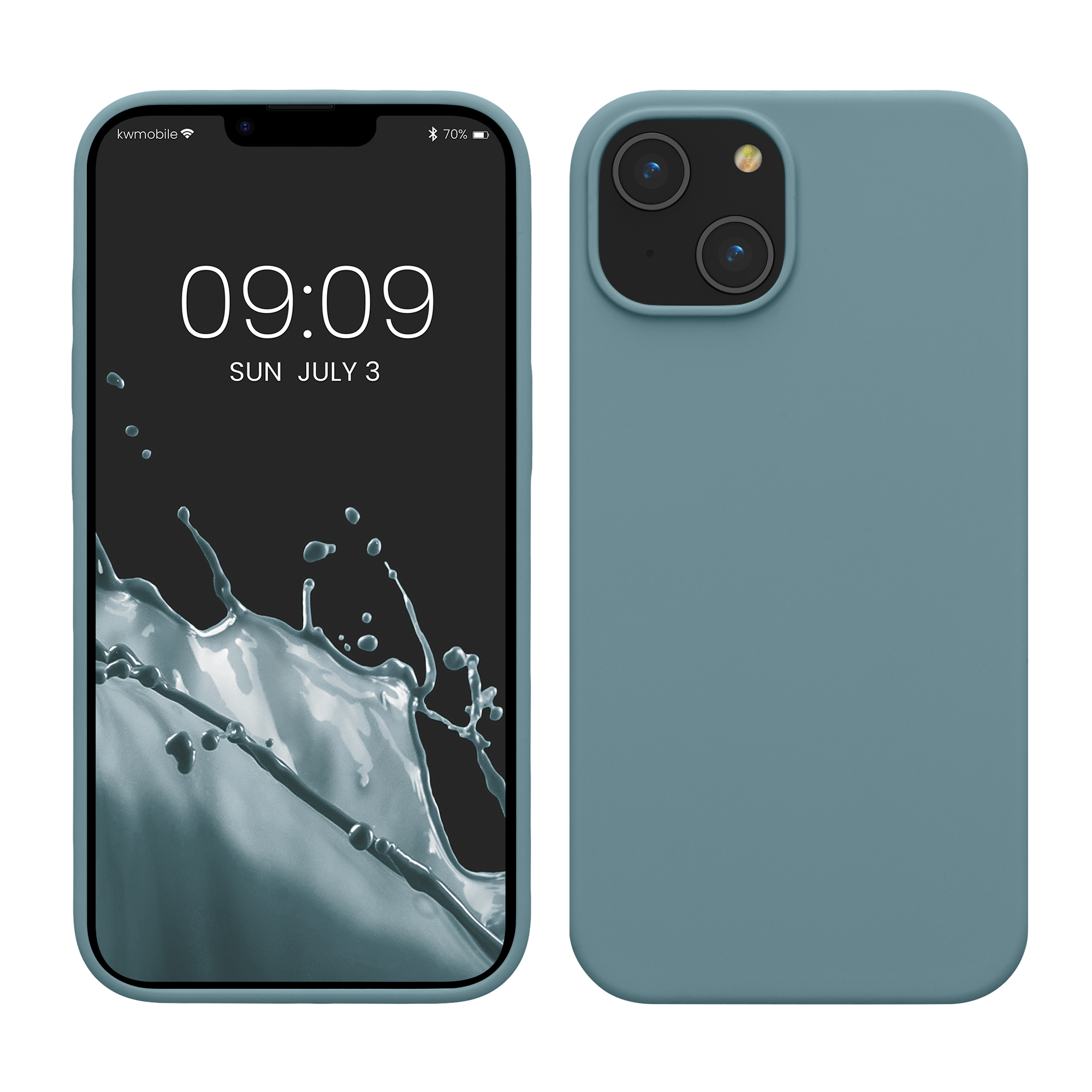 Kryt kwmobile slim iPhone 14 Antique Stone