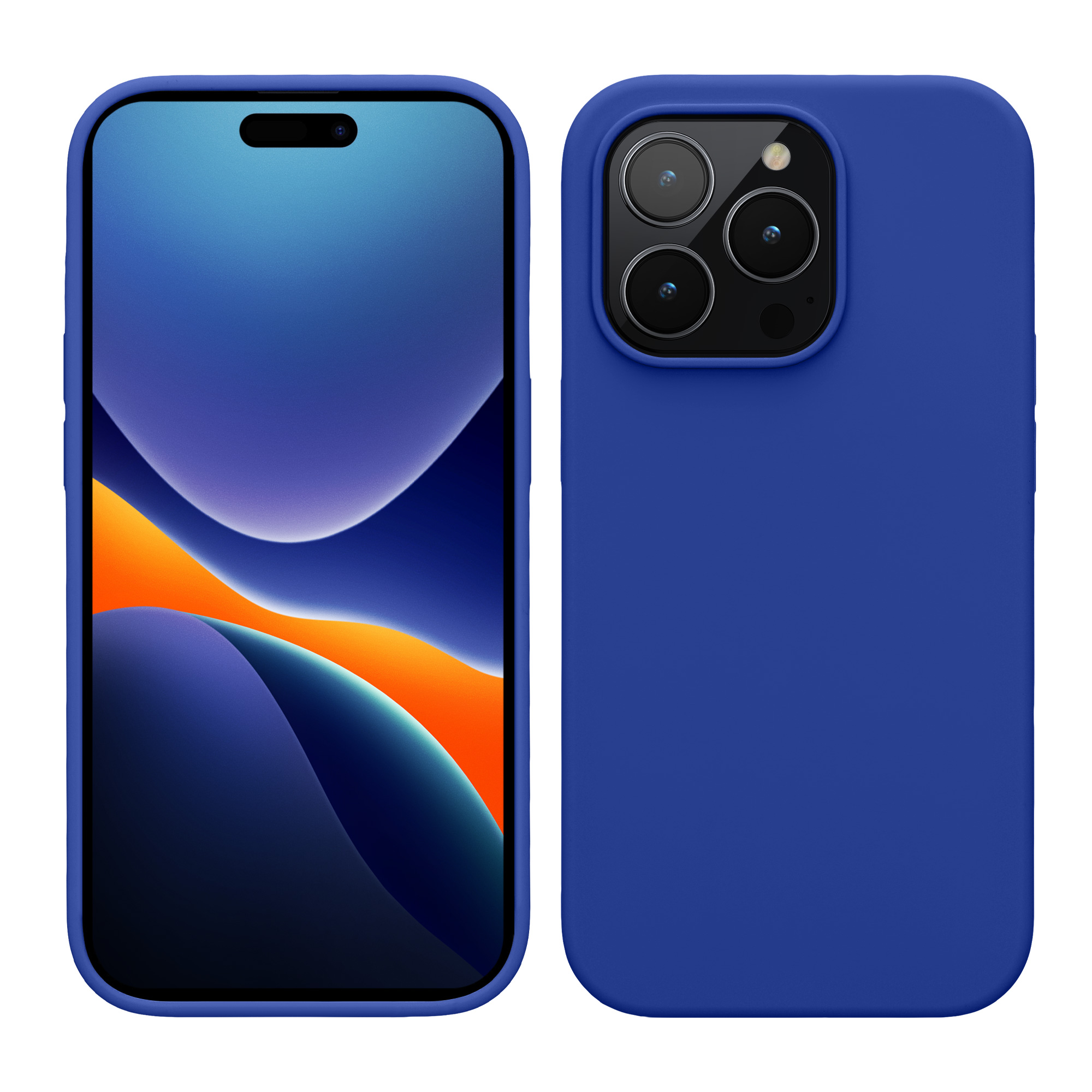 Kryt kwmobile slim iPhone 14 Pro modrá